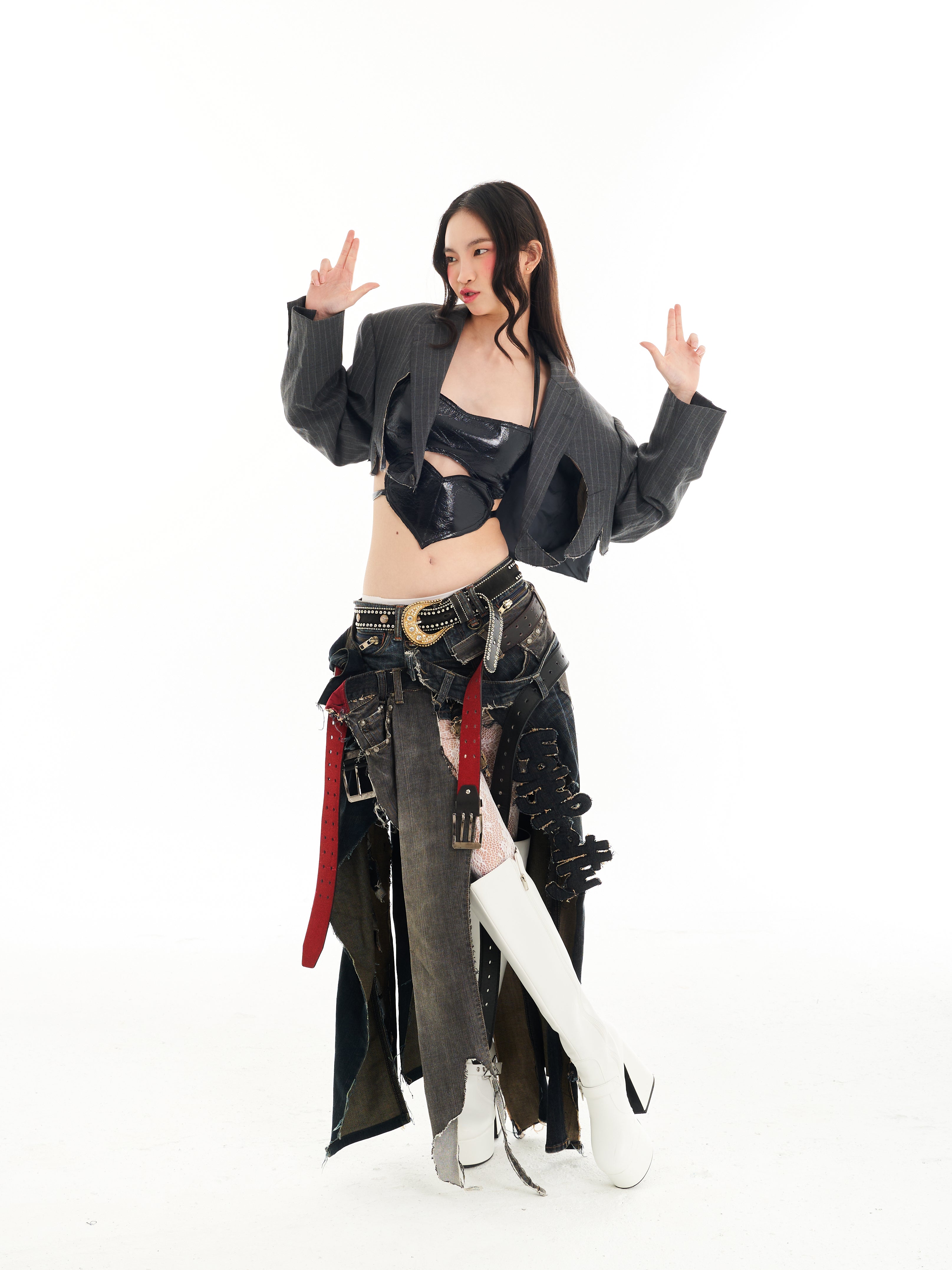 Wisp Jacket with Heart to Hug and Mystical Nightfall Skirt