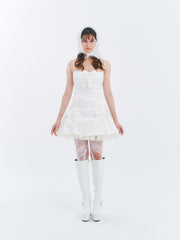 White Princess Party Dress