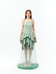 Green Forest Princess Fairy Dress