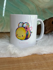 White Bee Mug
