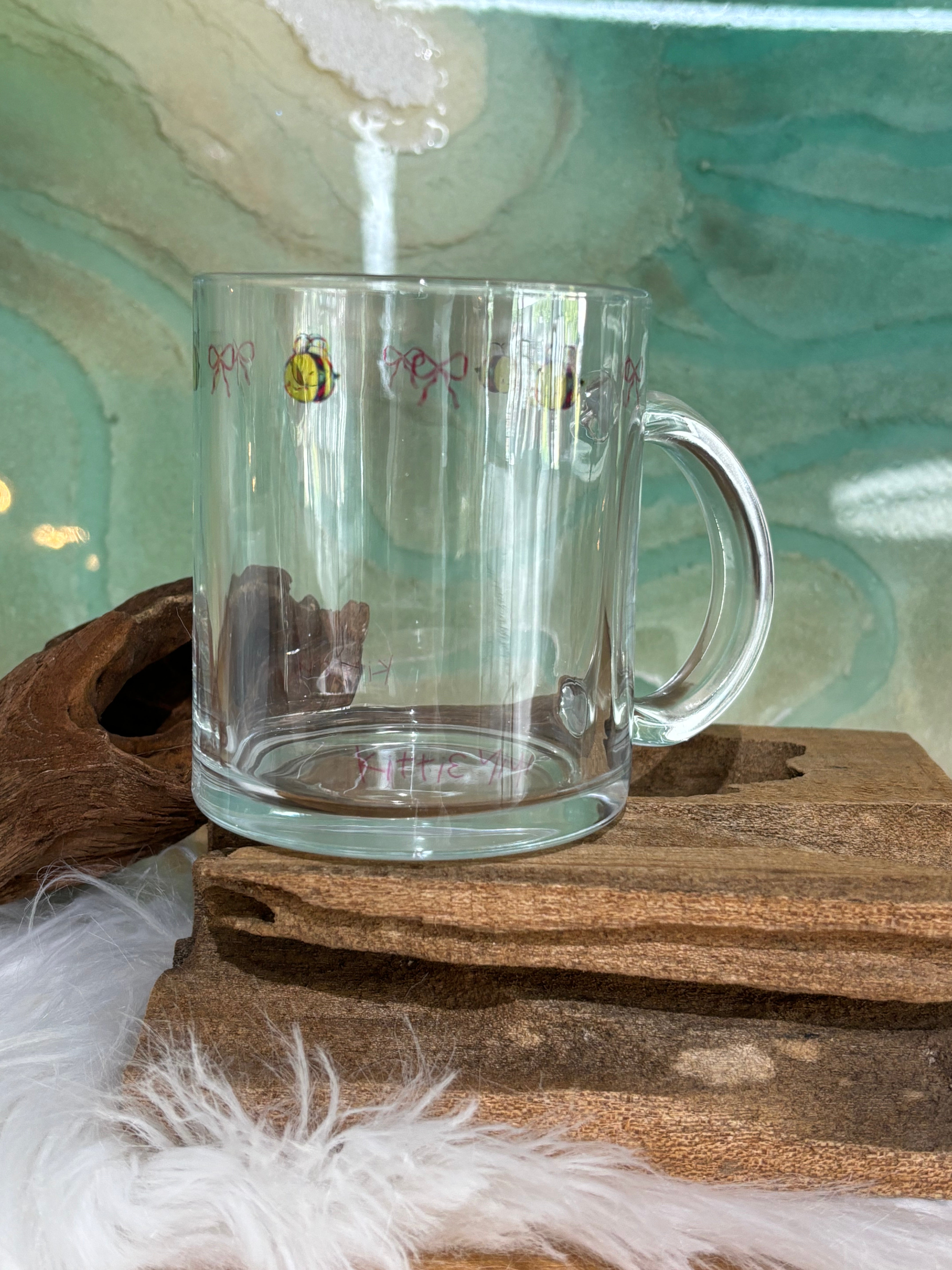 Clear Bee Mug
