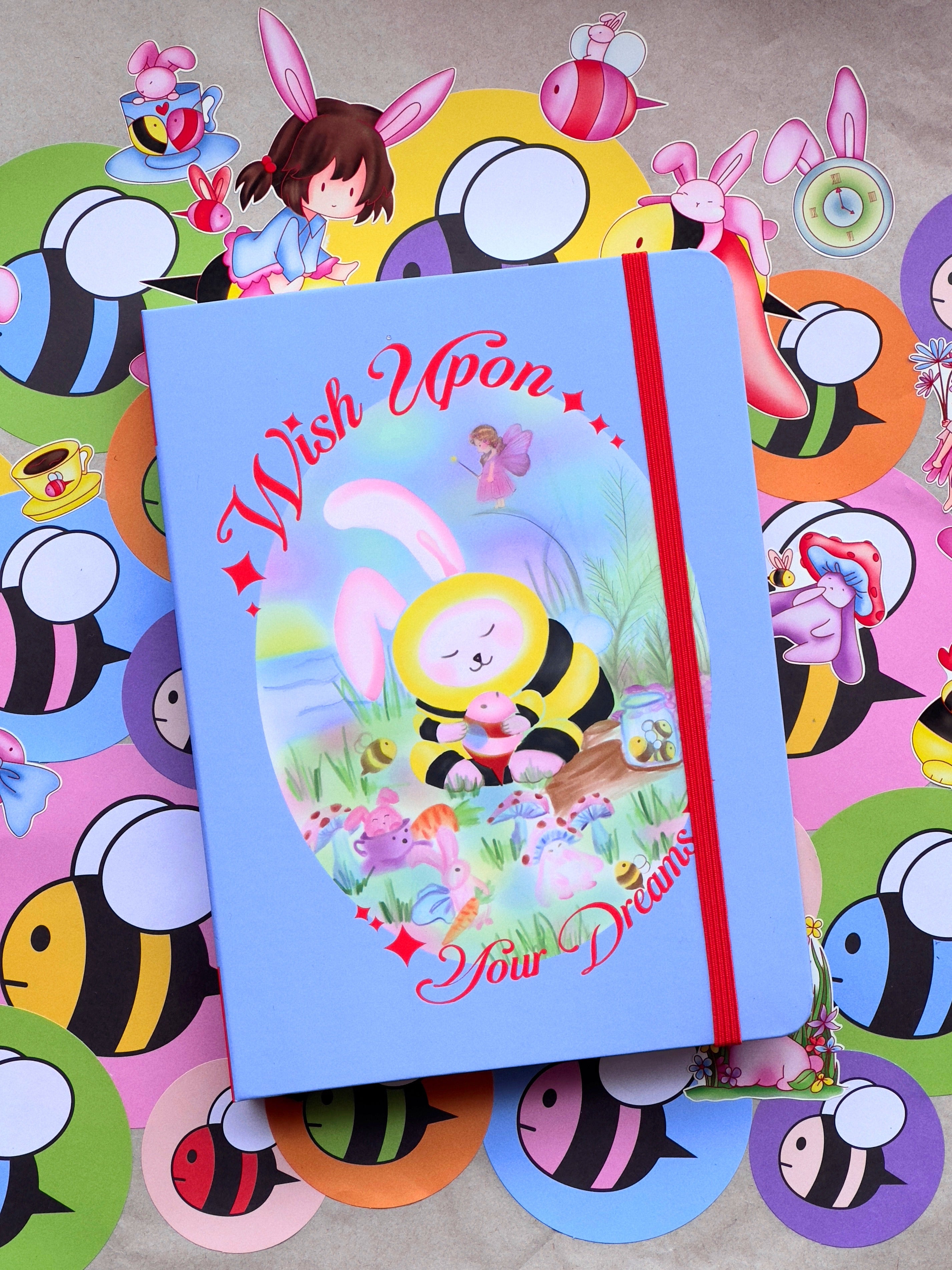 Bee Rabbit Notebook