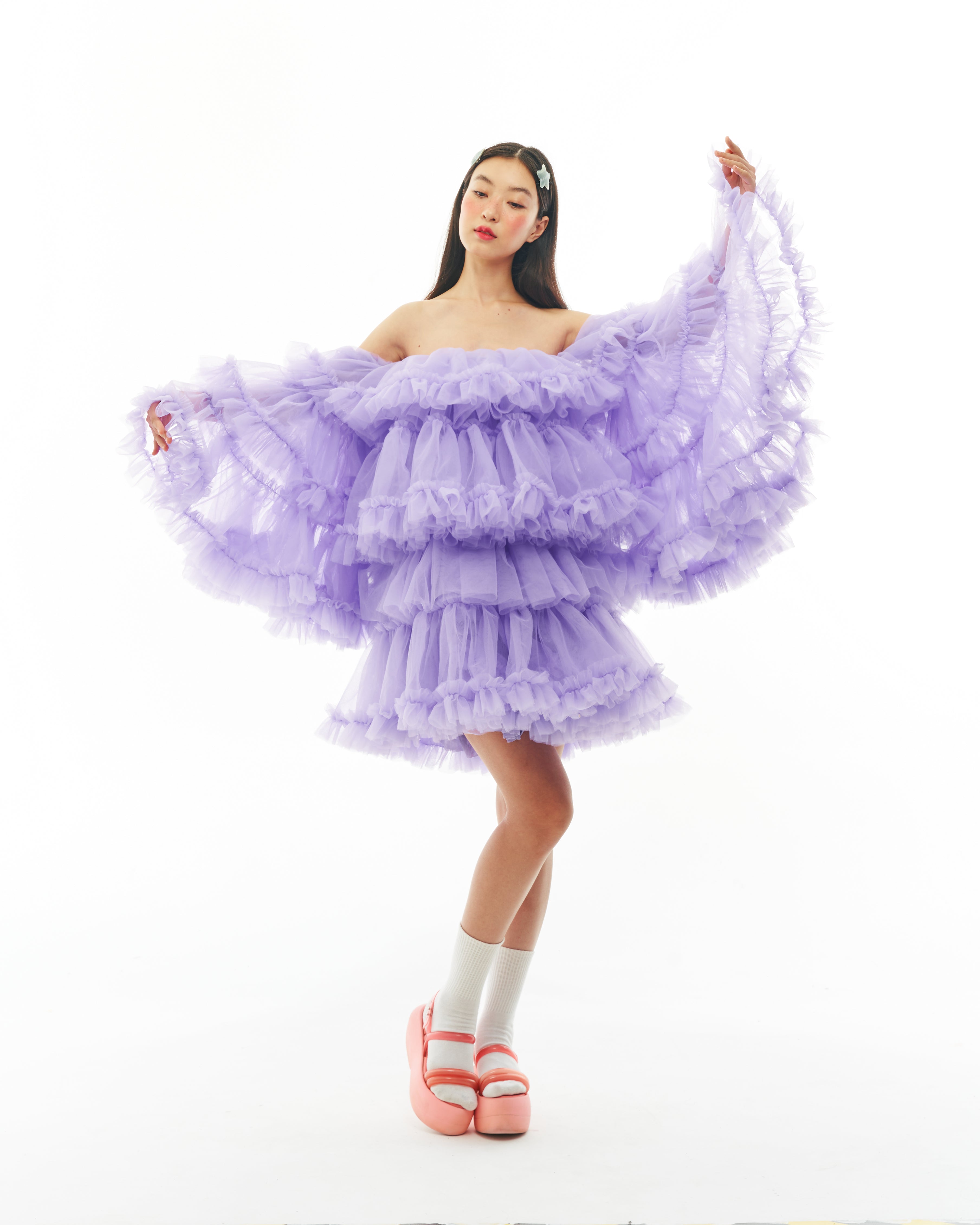 Purple Cloud Dress