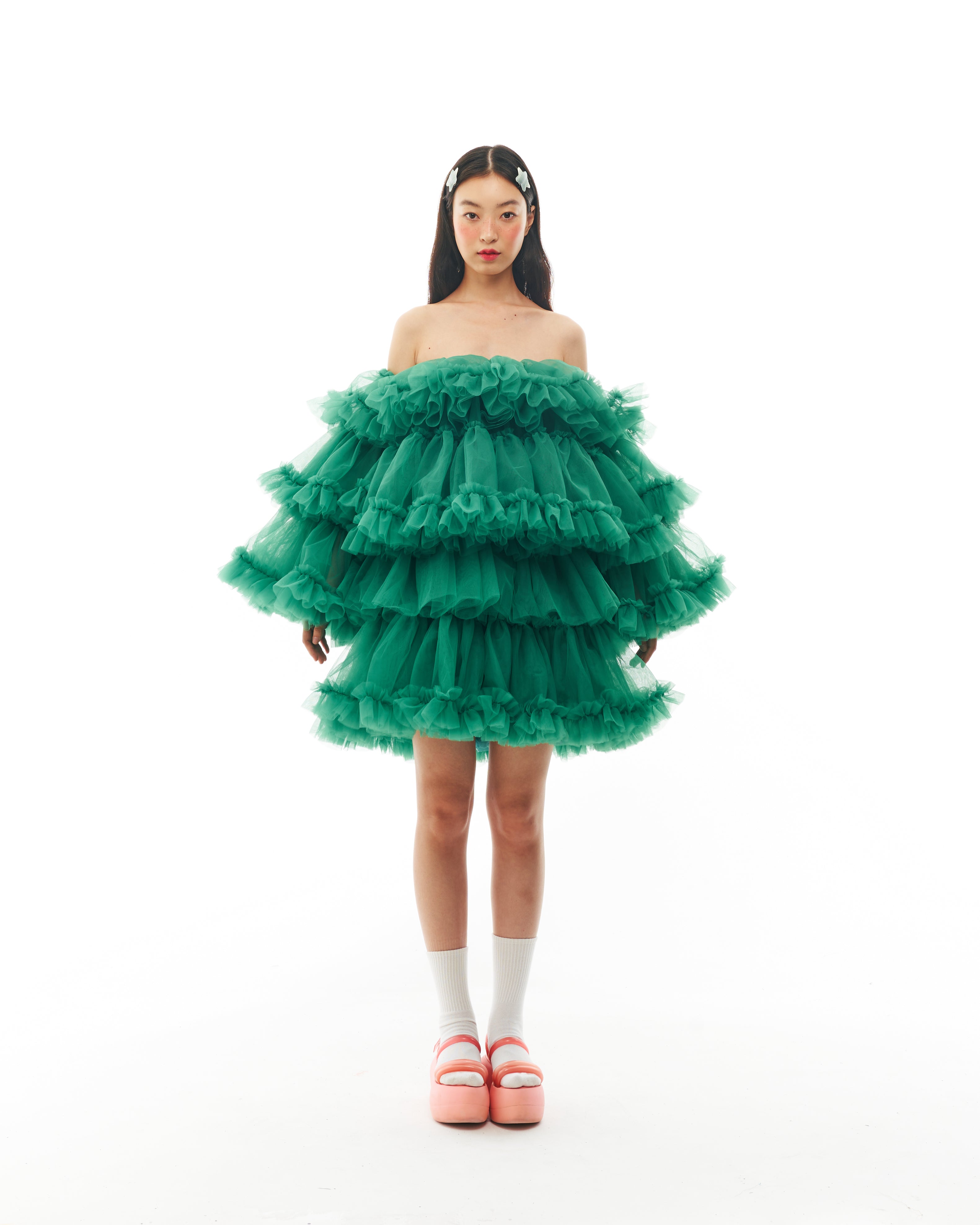 Green Cloud Dress