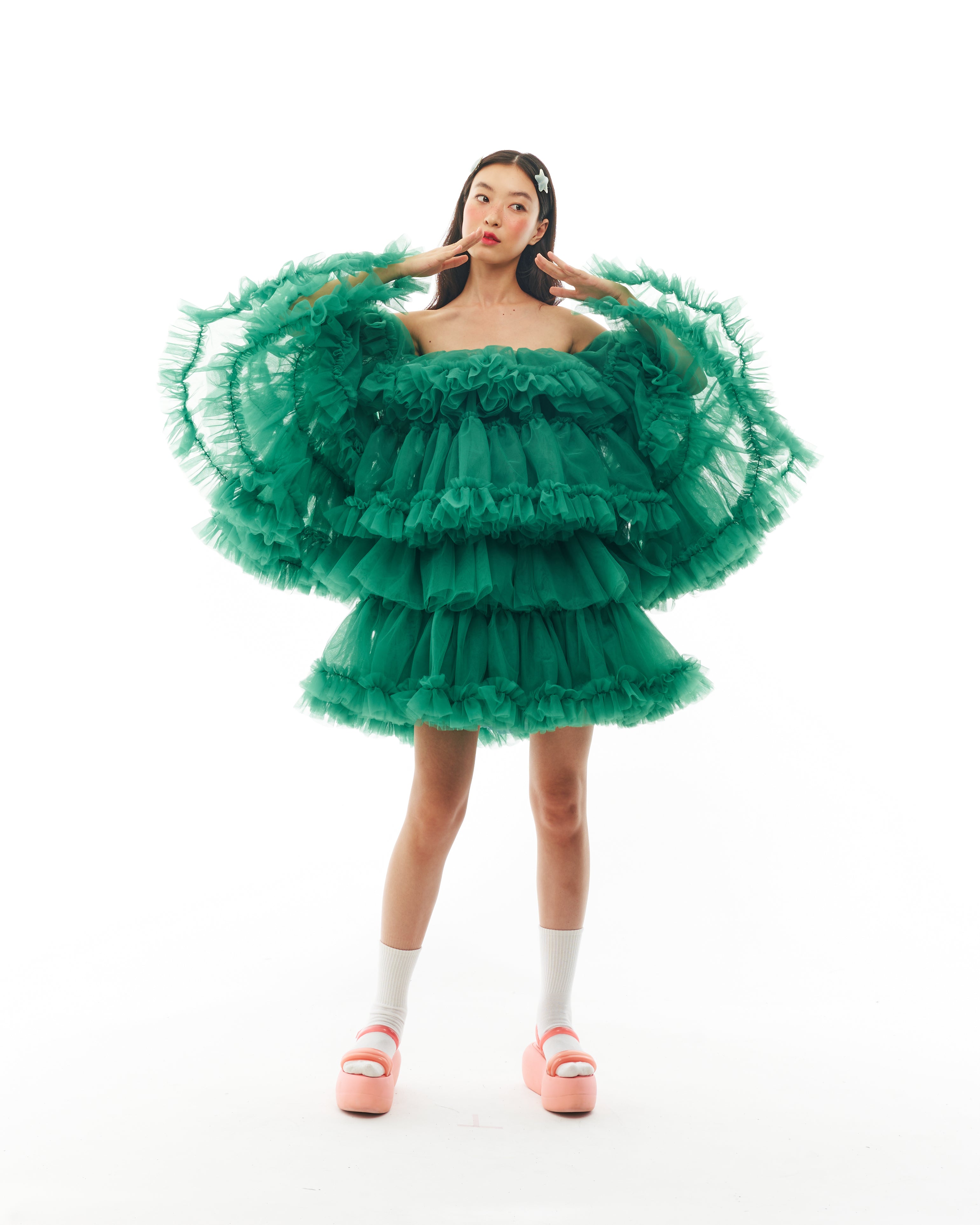 Green Cloud Dress