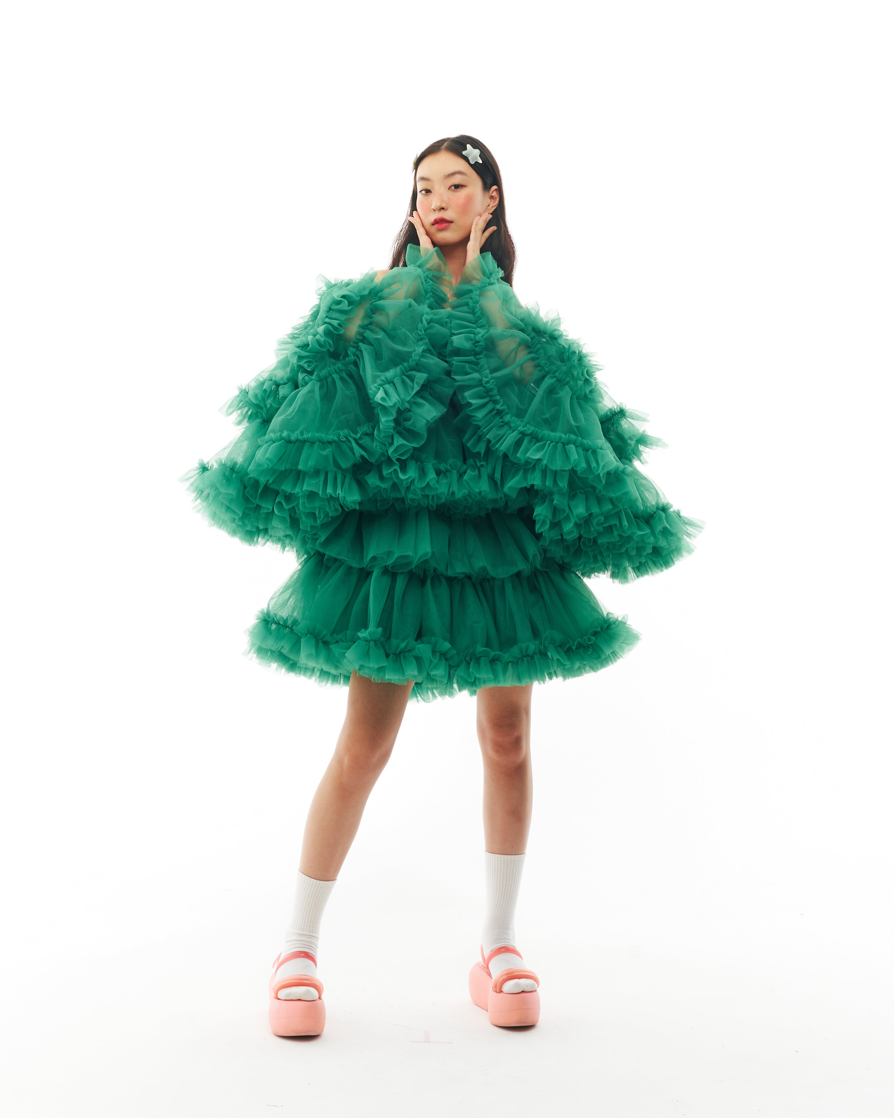 Green Cloud Dress