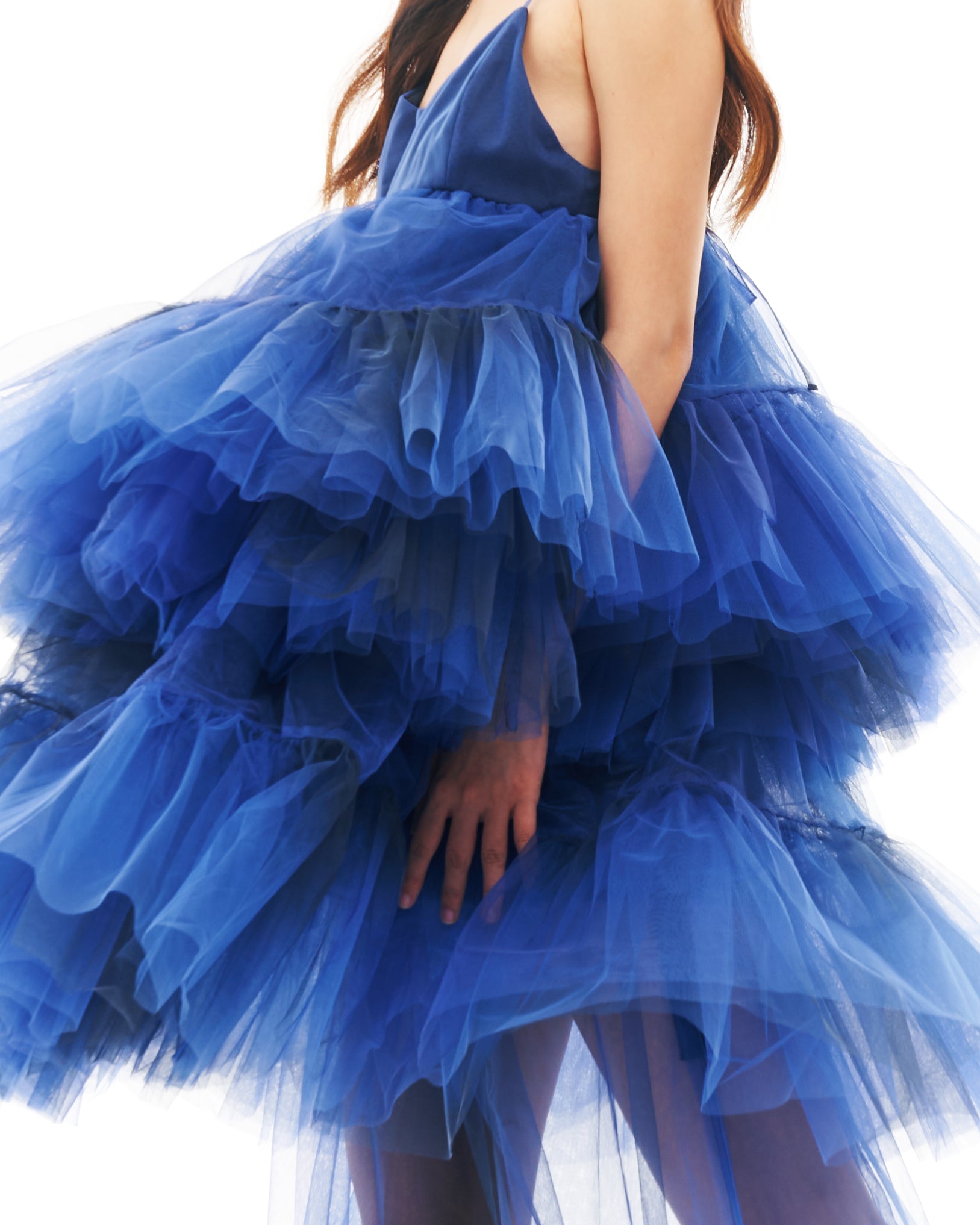Blue Maxi Dress Set