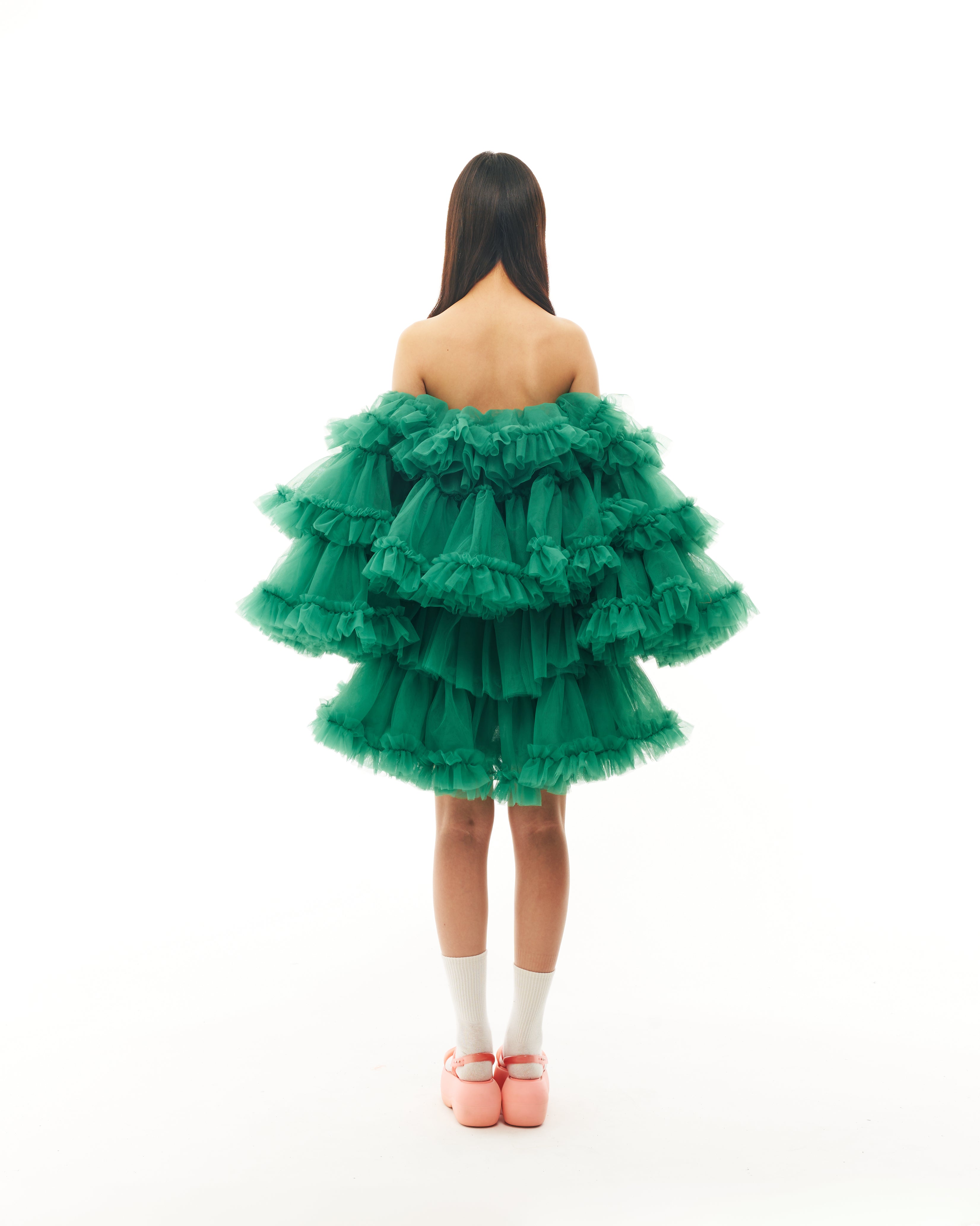 Green Cloud Dress