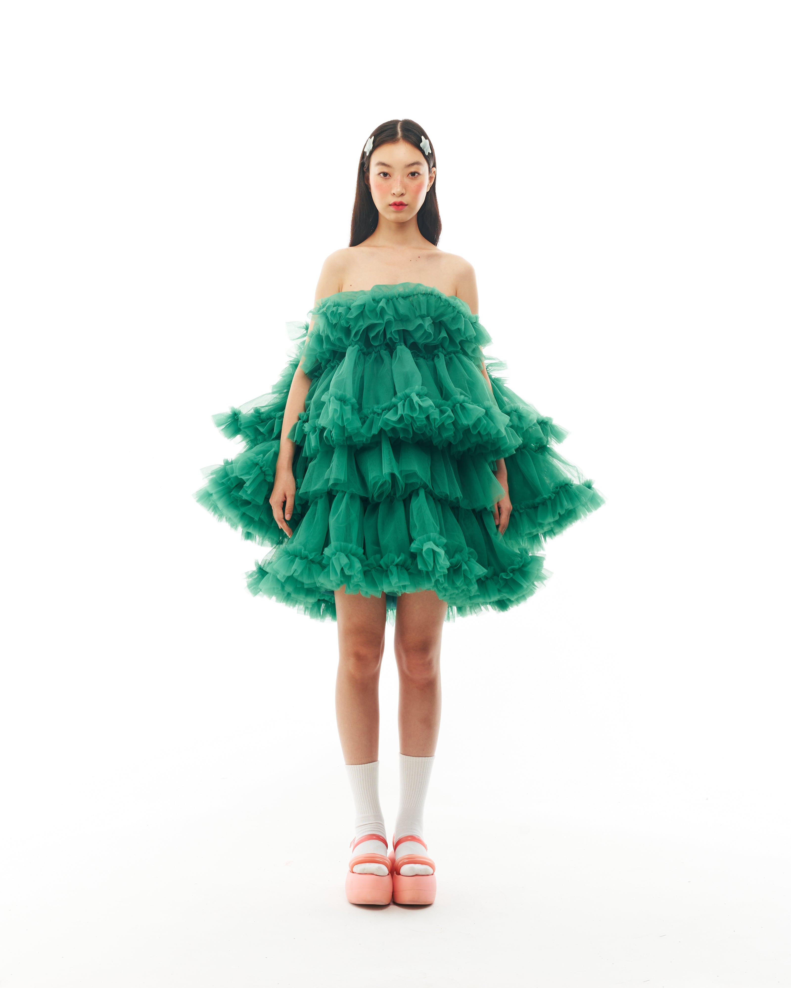 Green Cloud Dress