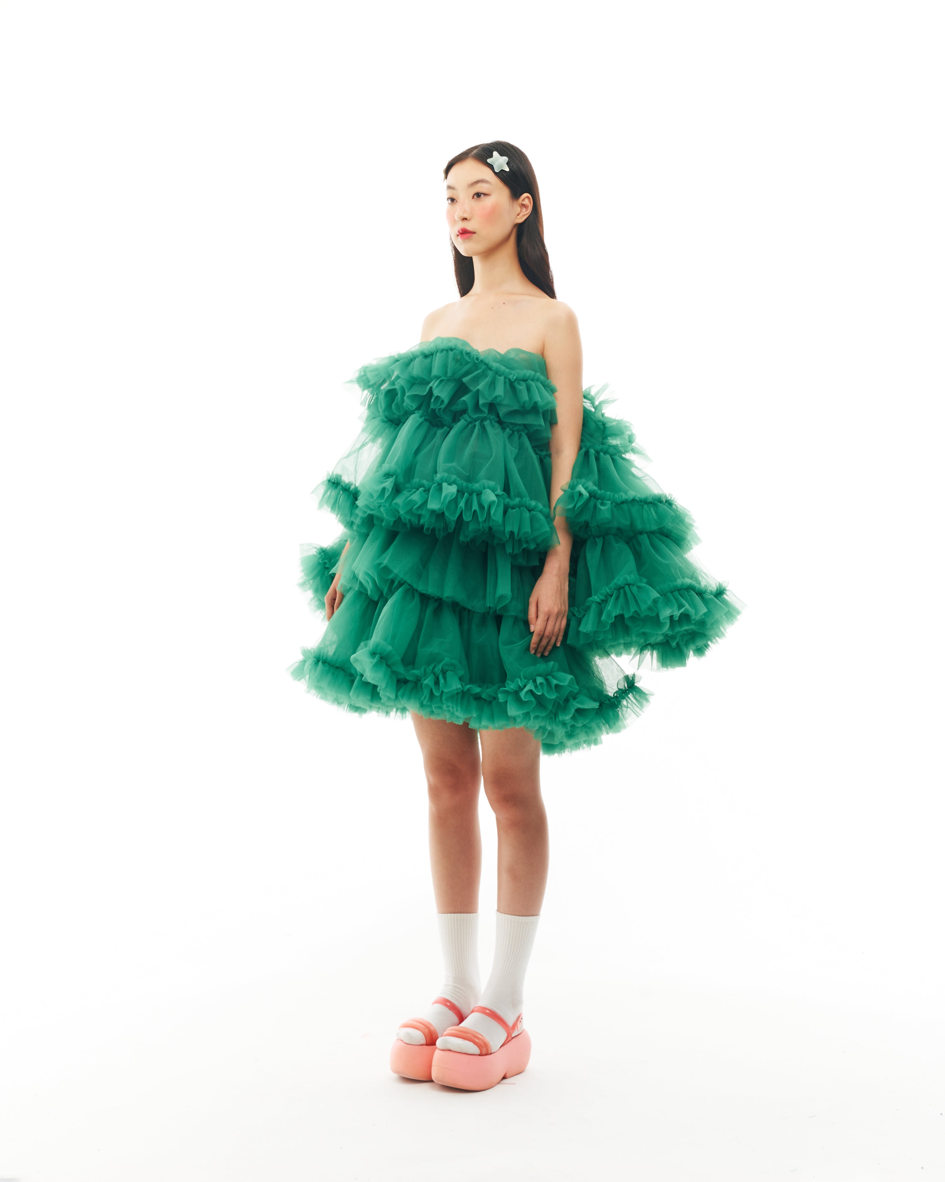 Green Cloud Dress
