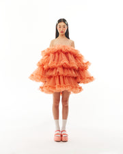 Orange Cloud Dress
