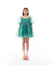 Green Babydoll Dress