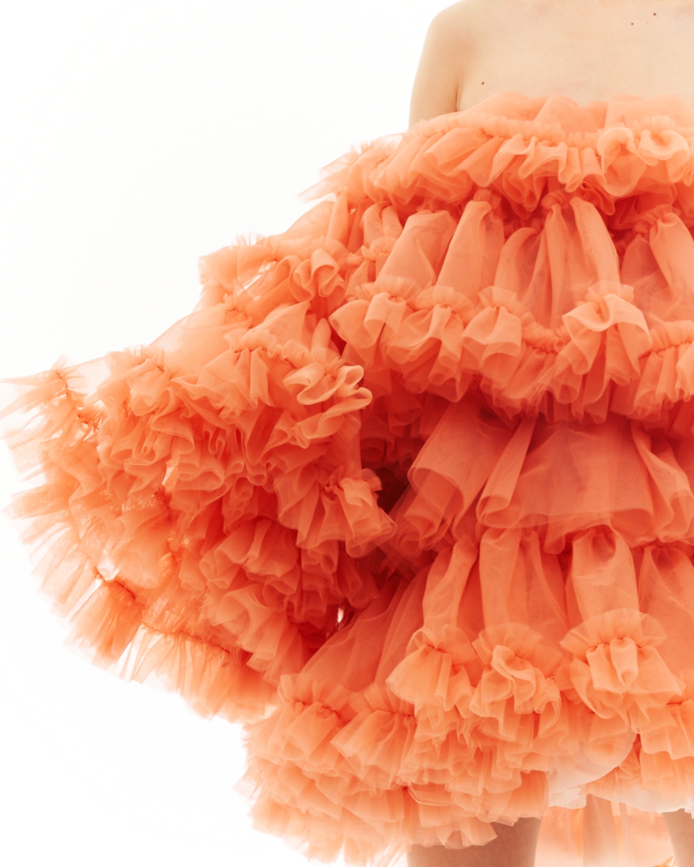 Orange Cloud Dress