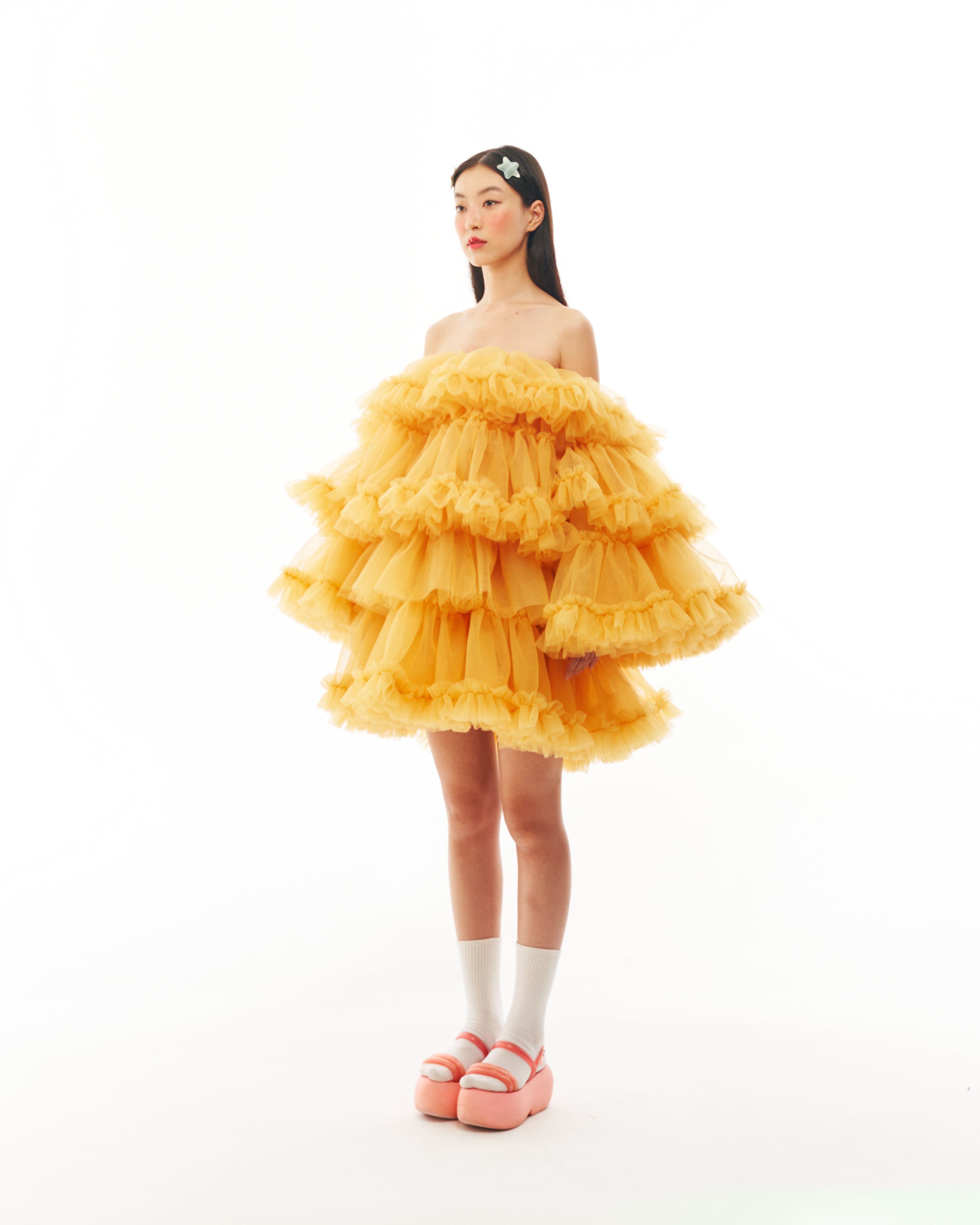 Yellow Cloud Dress