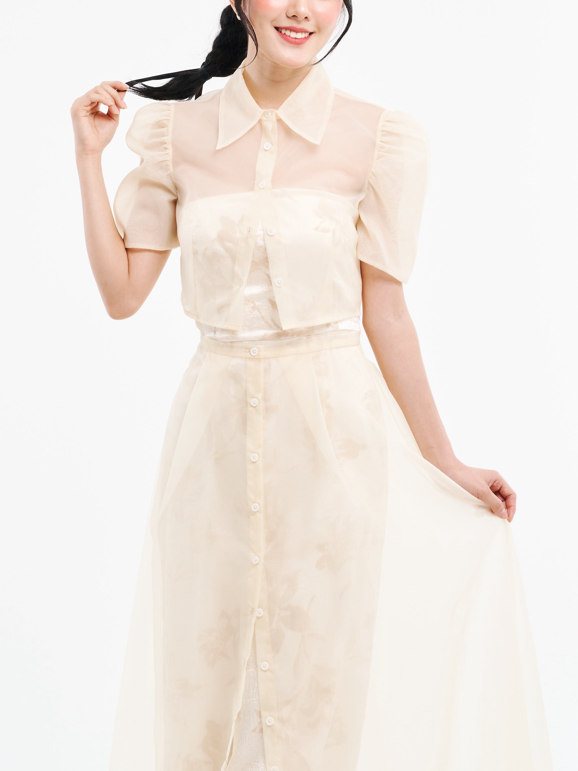 White Princess Maxi Dress
