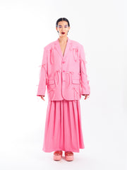 Pink Ribbon Suit Set