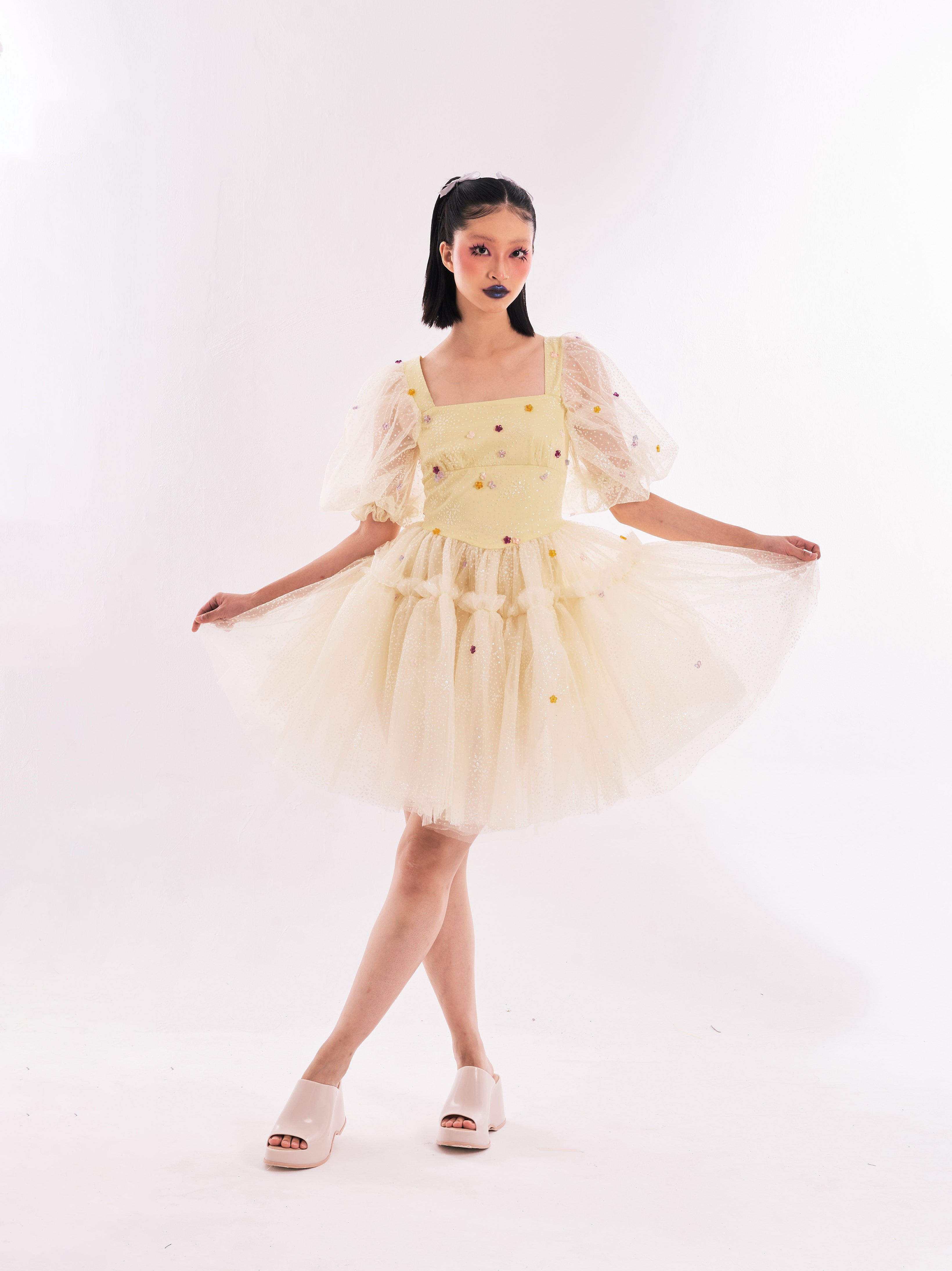 Yellow Princess Tutu Dress