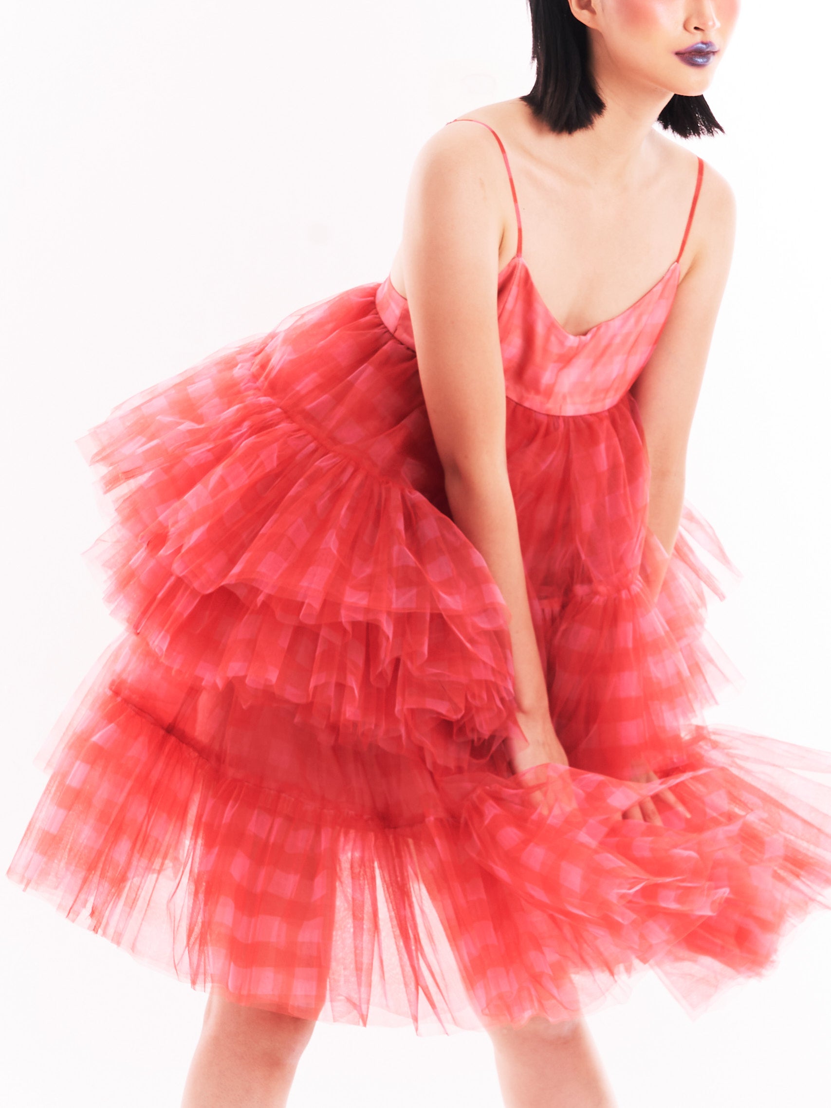 Red Cake Dress