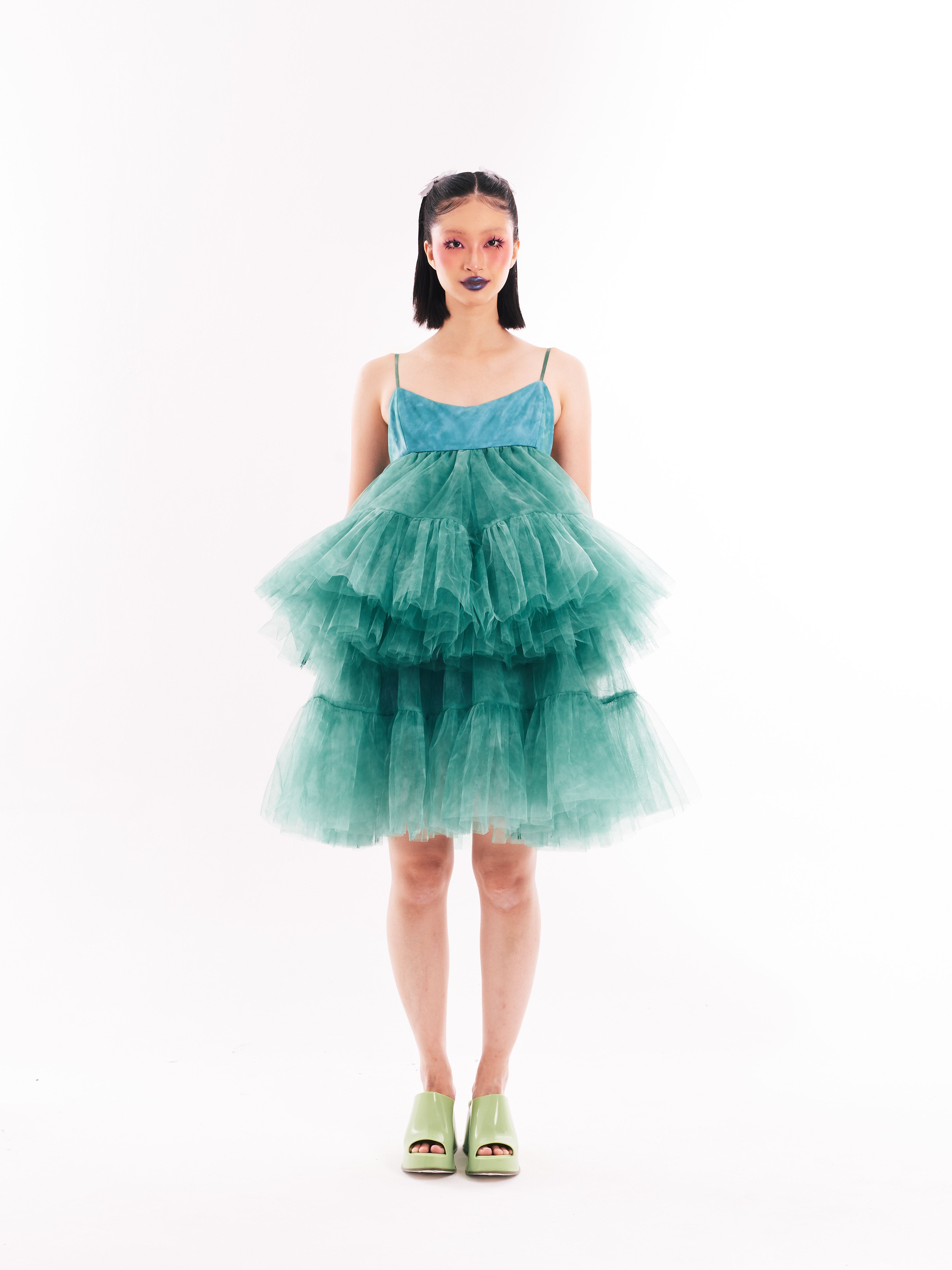Green Cake Dress