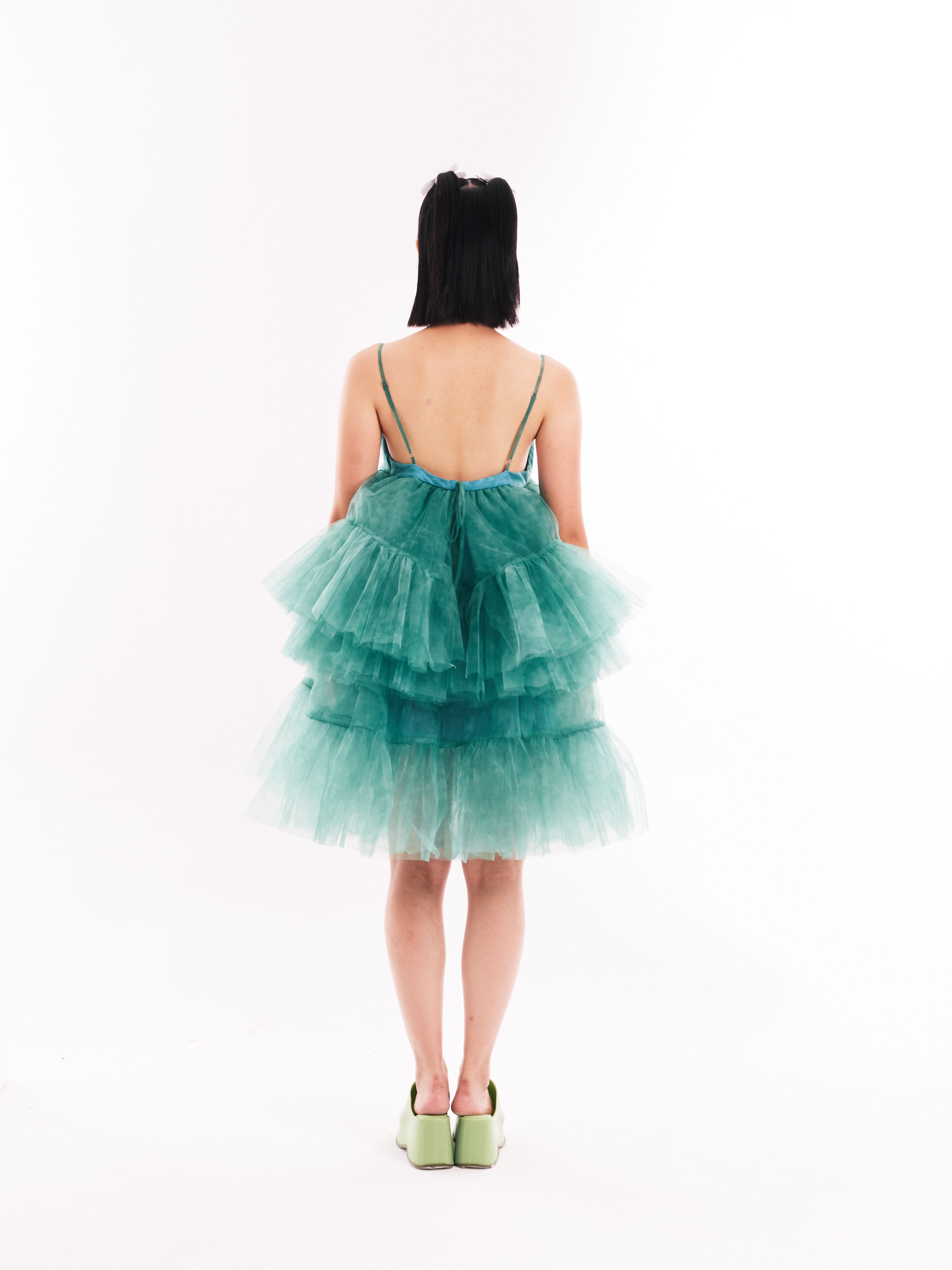 Green Cake Dress