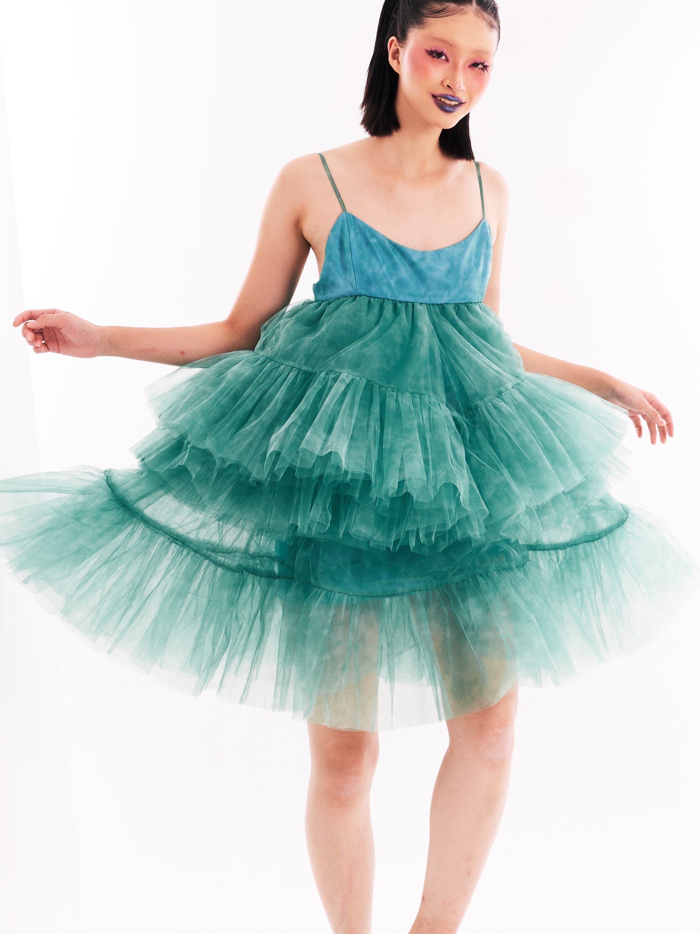 Green Cake Dress