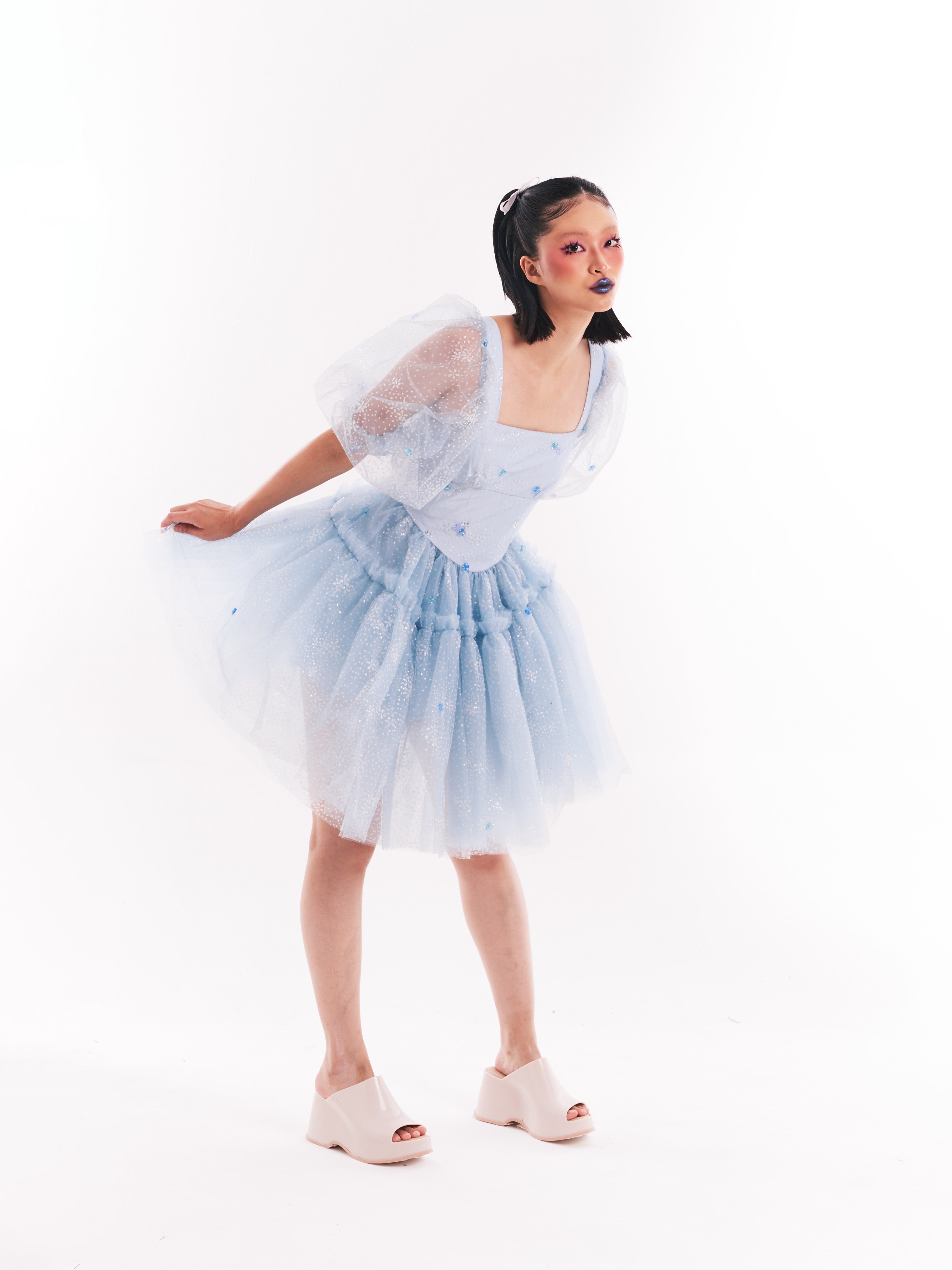 Blue Princess Tutu Dress