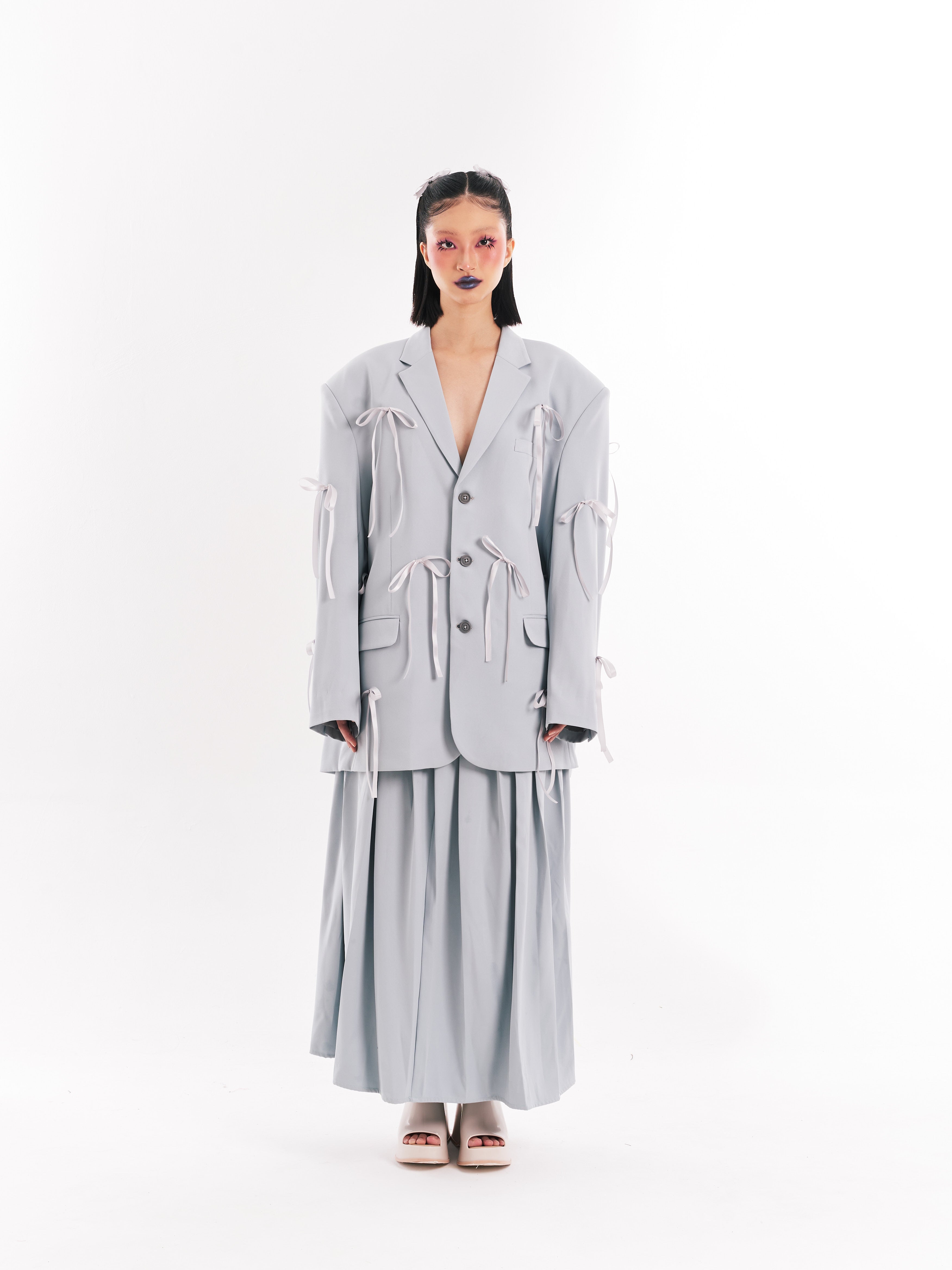 Blue Ribbon Suit Set