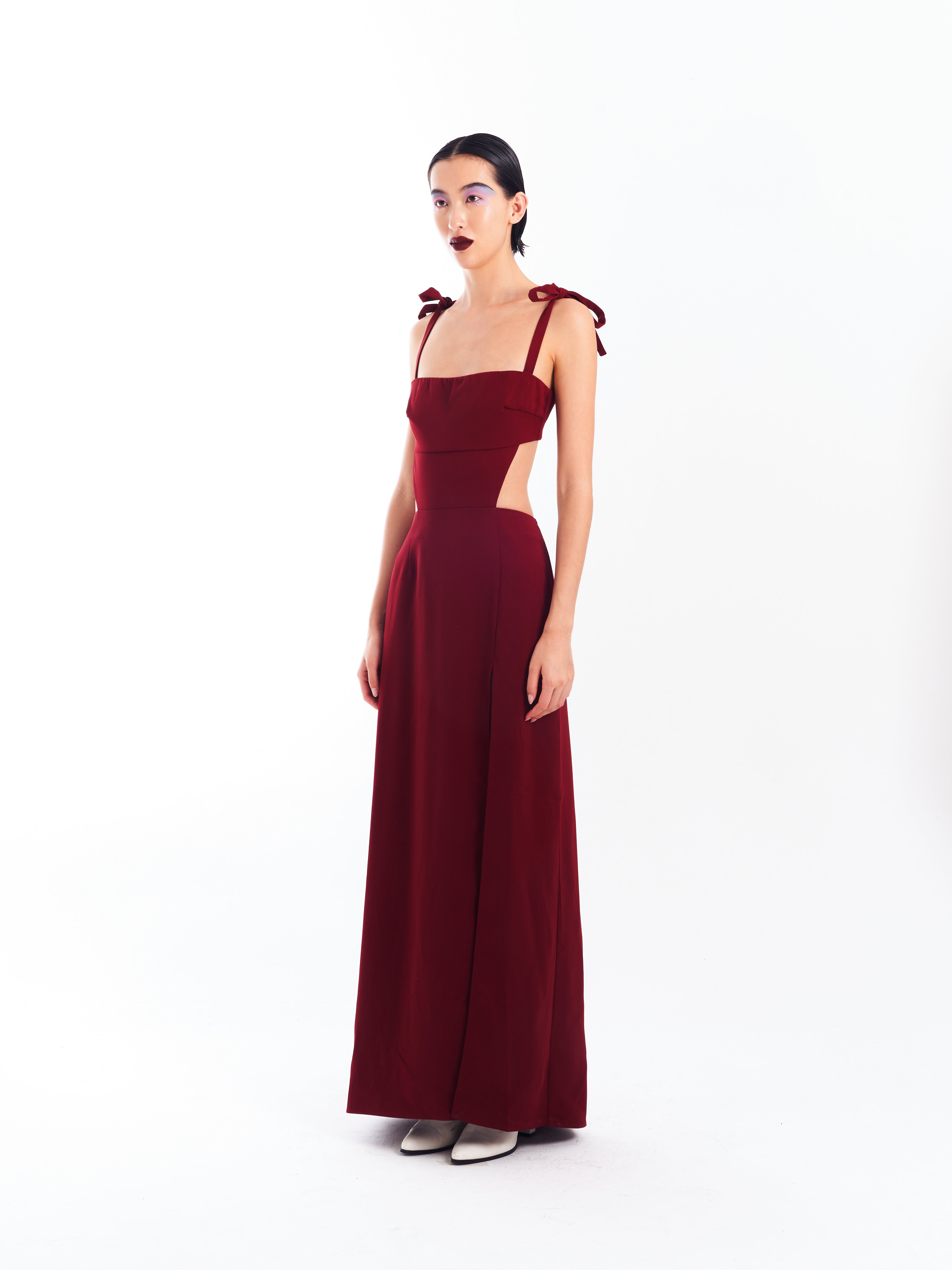 Red Wine Evening Dress