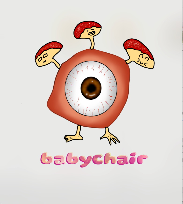 Kittie Yiyi x Babychair - Eye Tee