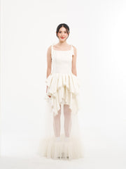 White Forest Princess Fairy Dress