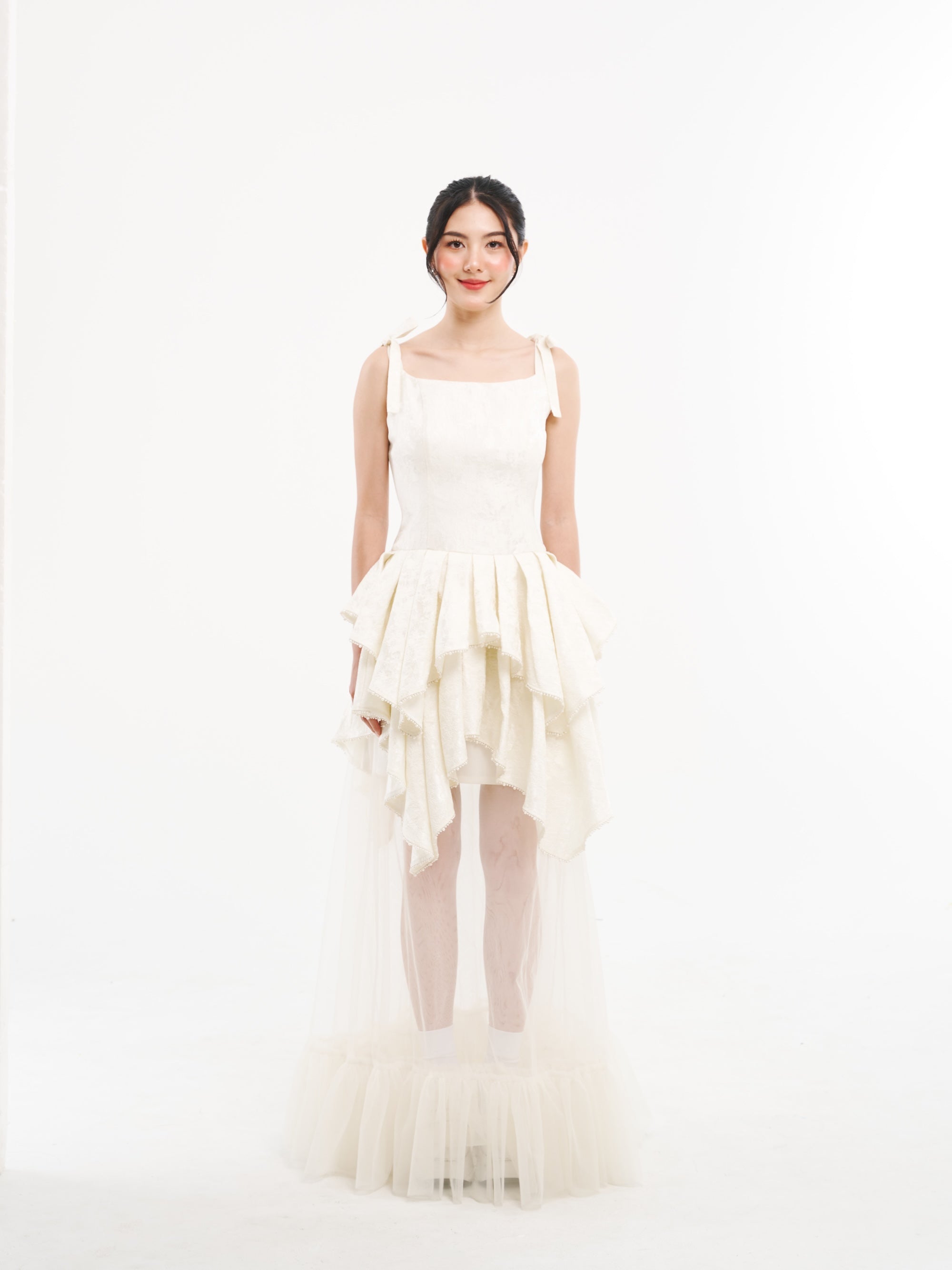 White Forest Princess Fairy Dress