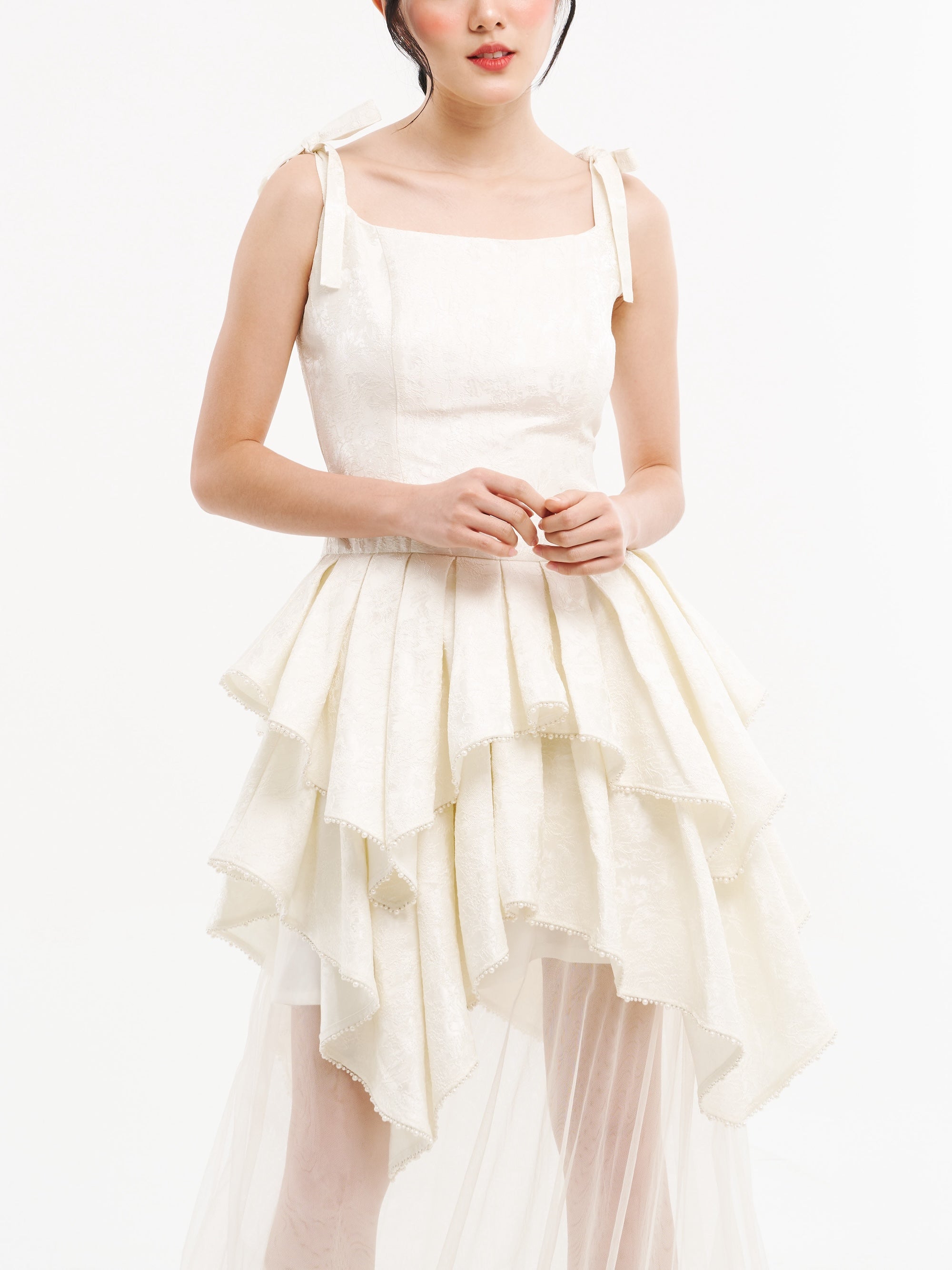 White Forest Princess Fairy Dress