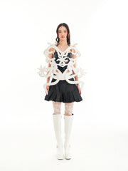 Seraphic Top and Dahlia Pleated Shorts