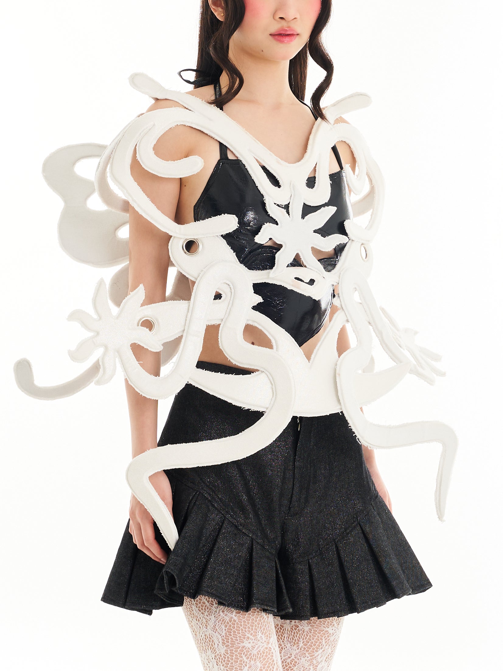 Seraphic Top and Dahlia Pleated Shorts