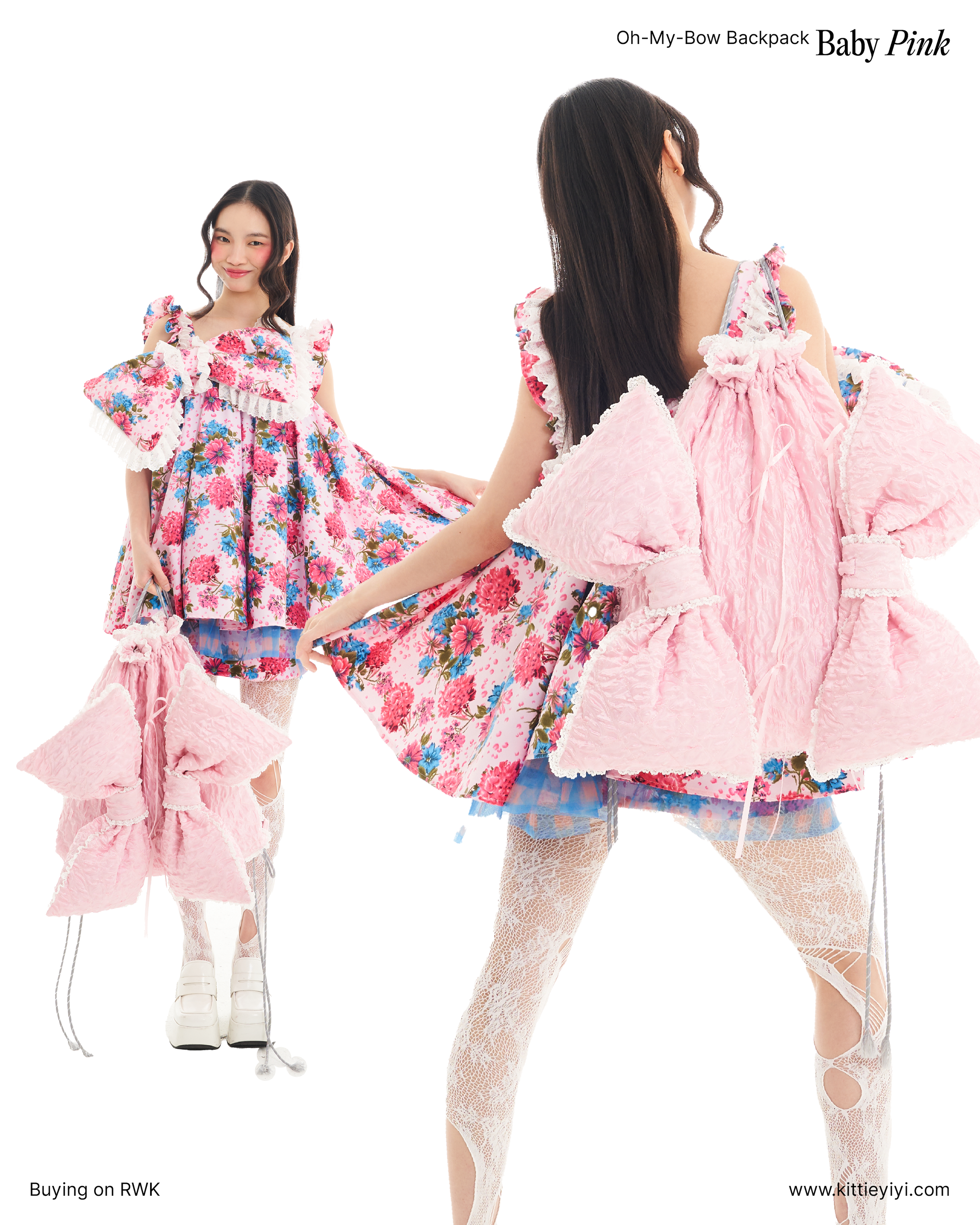 Pink Oh-My-Bow Backpack
