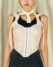 Yellow Daydream Victorian Corset