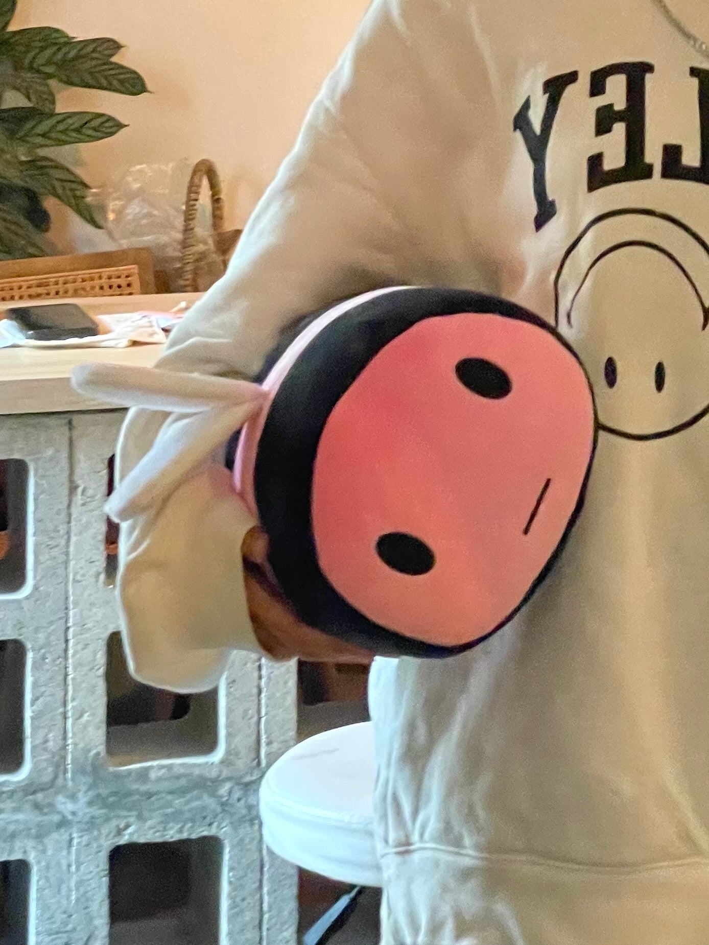 Pink Bee Plushie