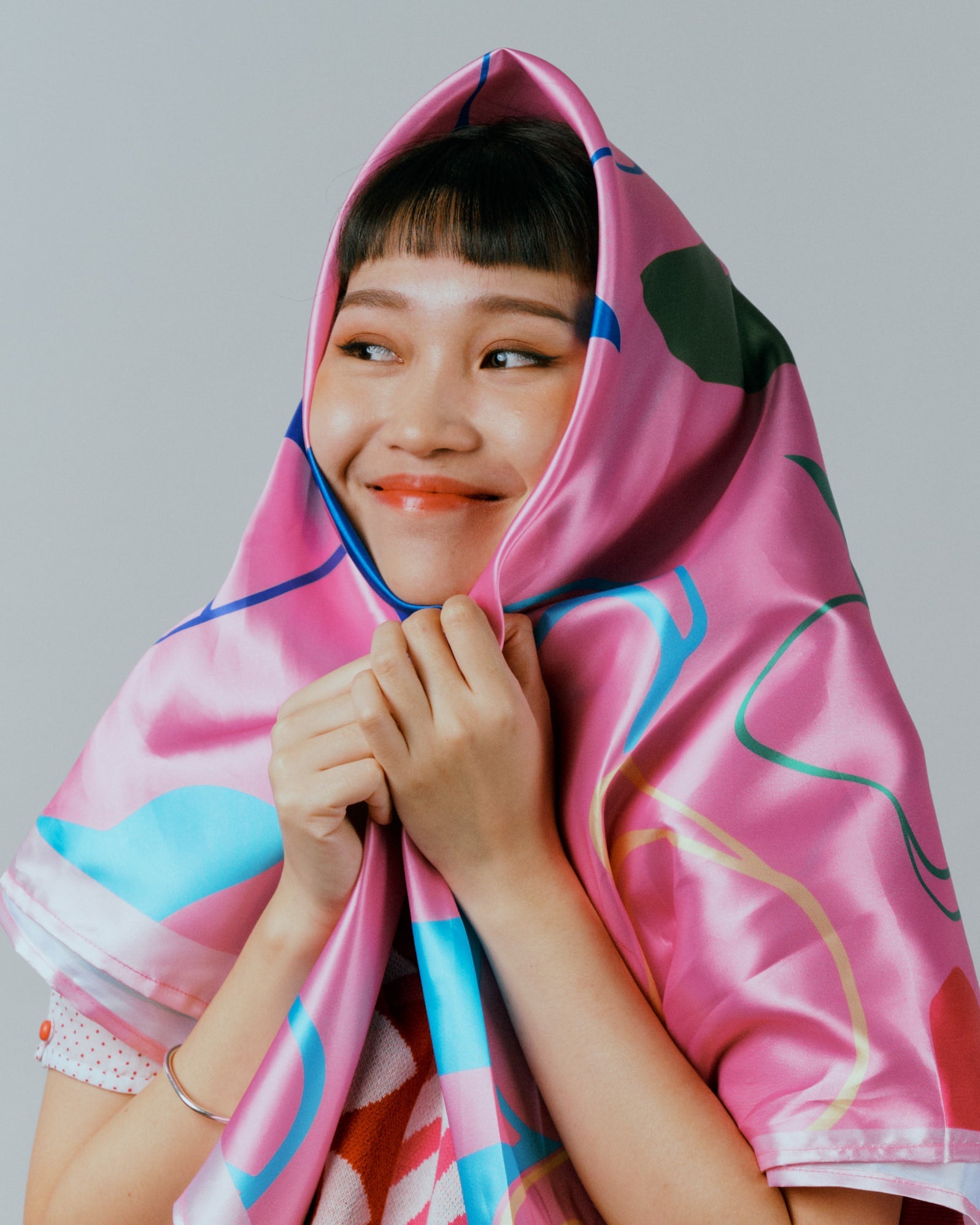 Pink Scarf