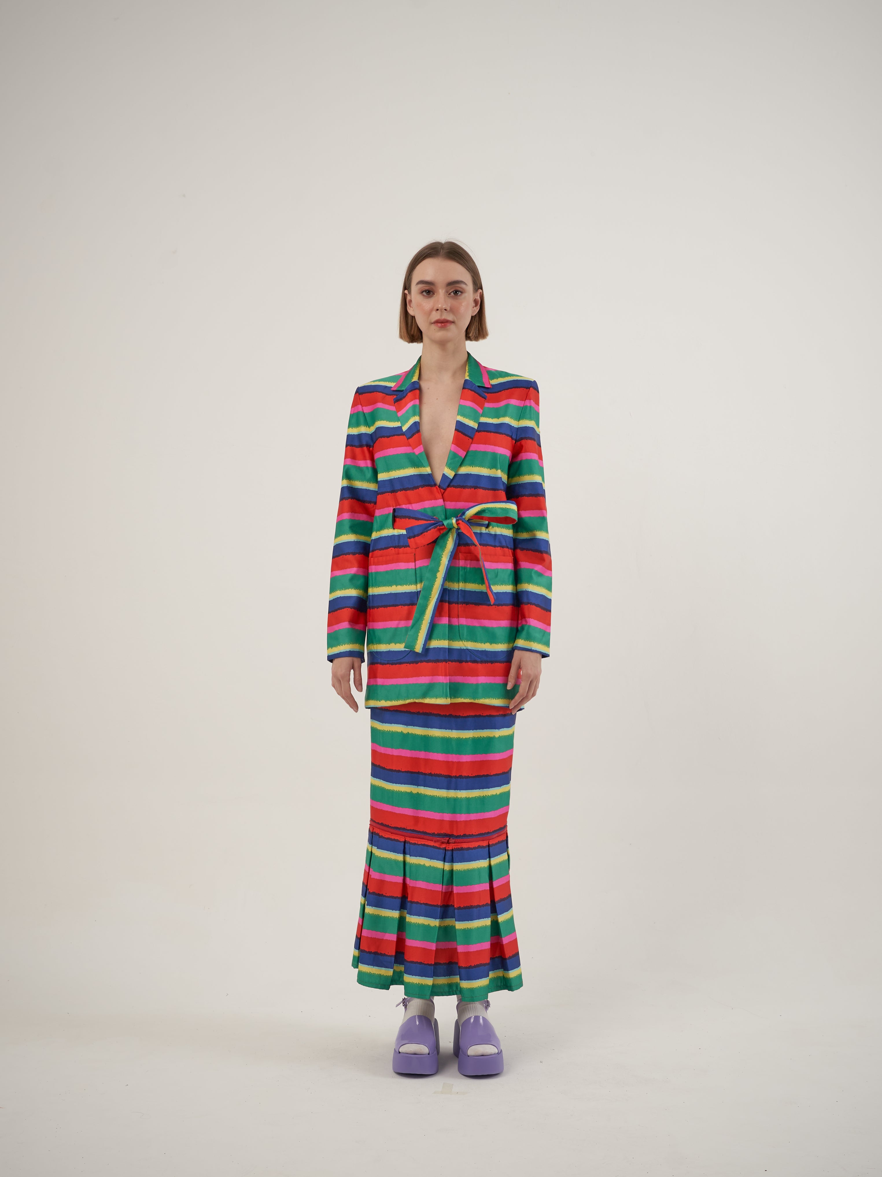 Rainbow Jacket Suit Set