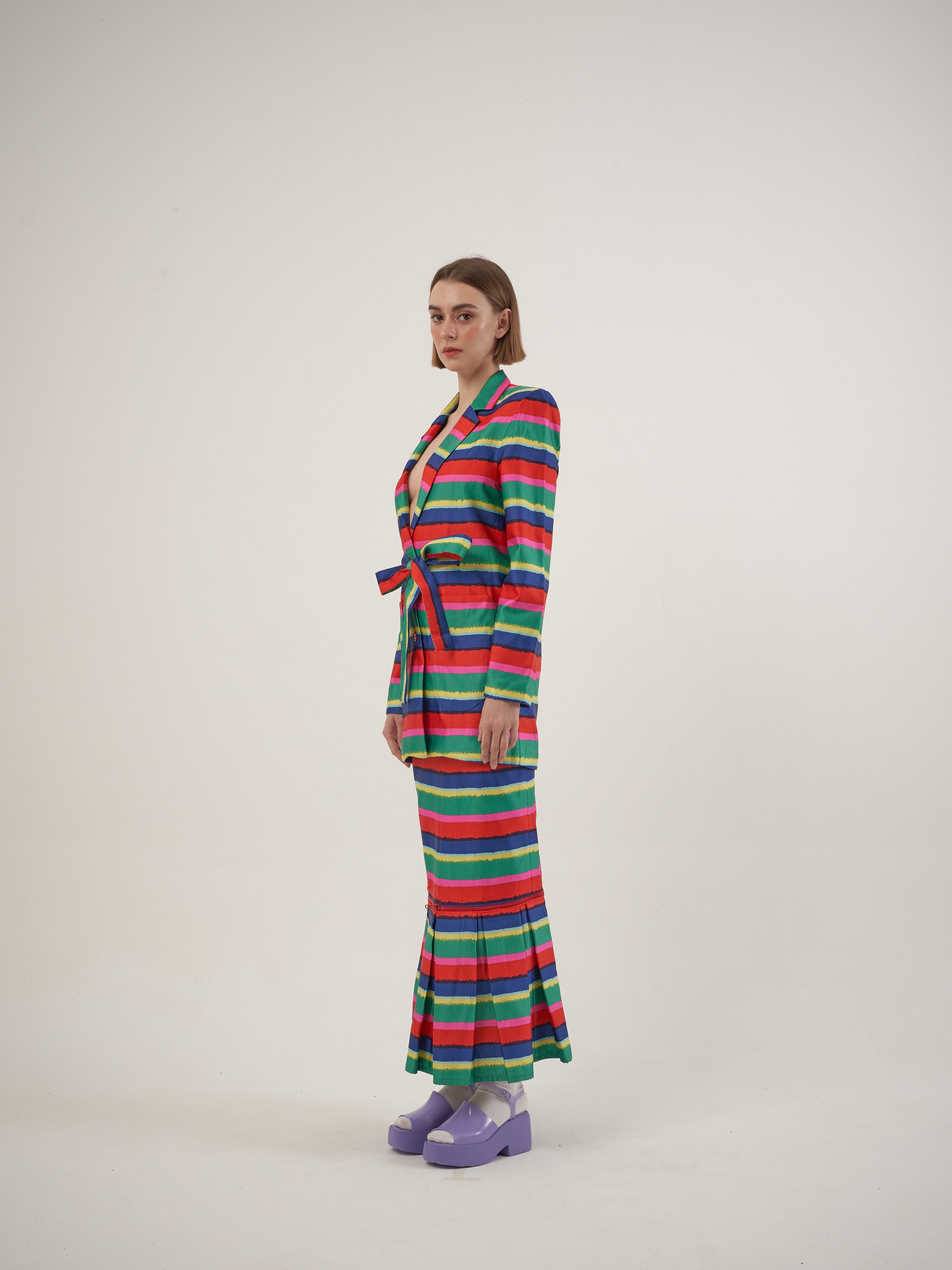 Rainbow Jacket Suit Set