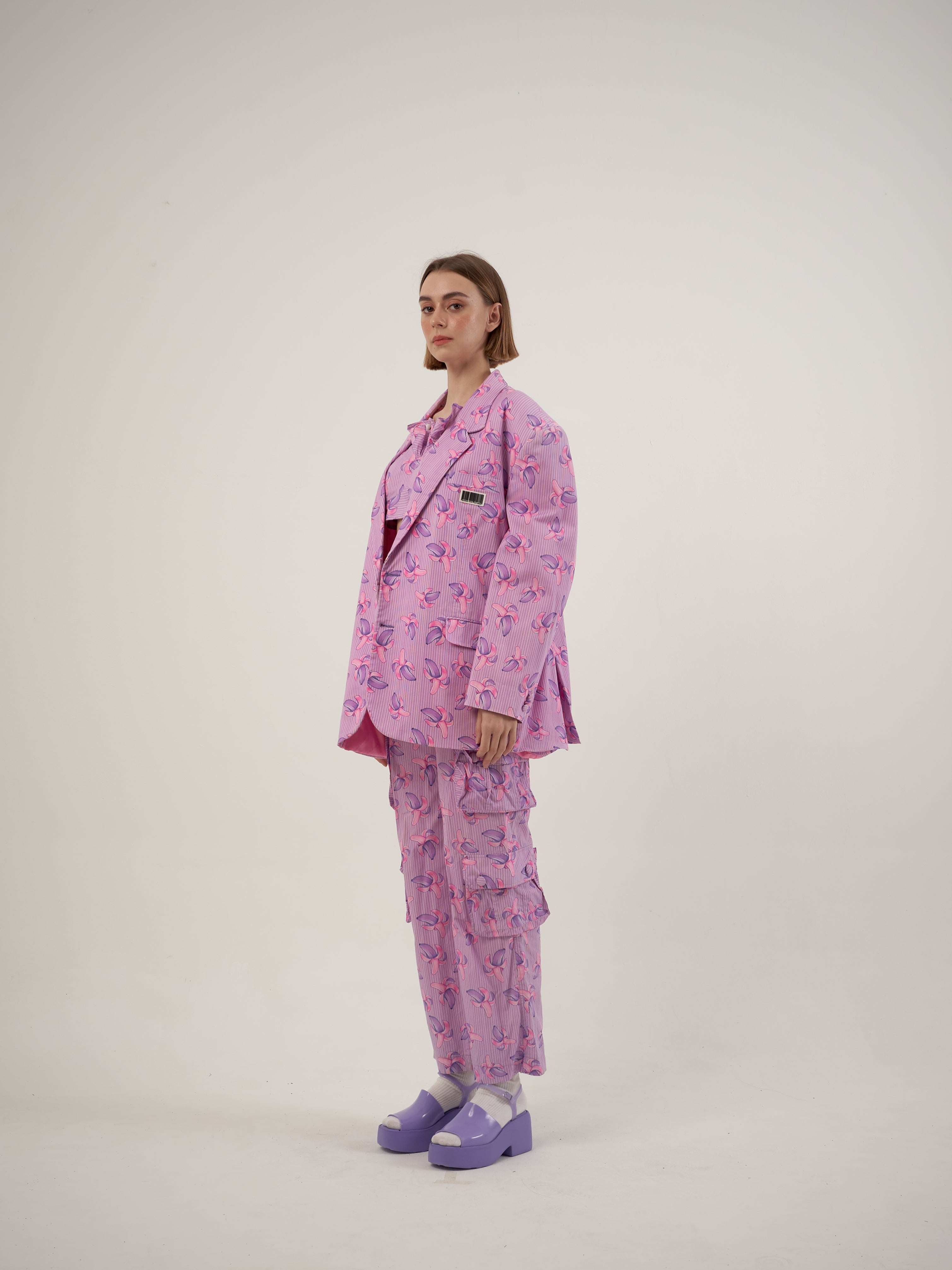 Purple Banana Jacket 3 Piece Set