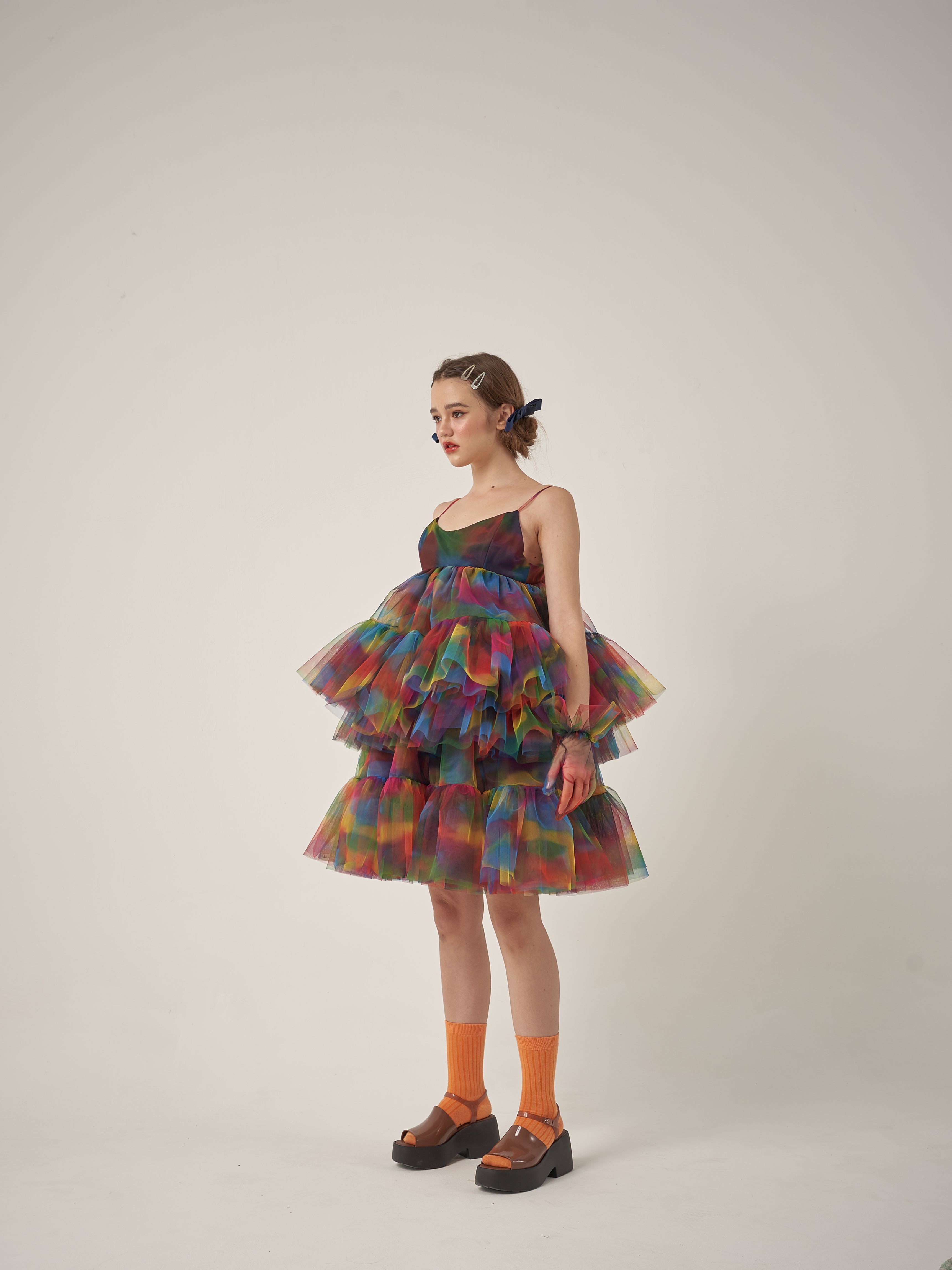 Rainbow Midi Dress