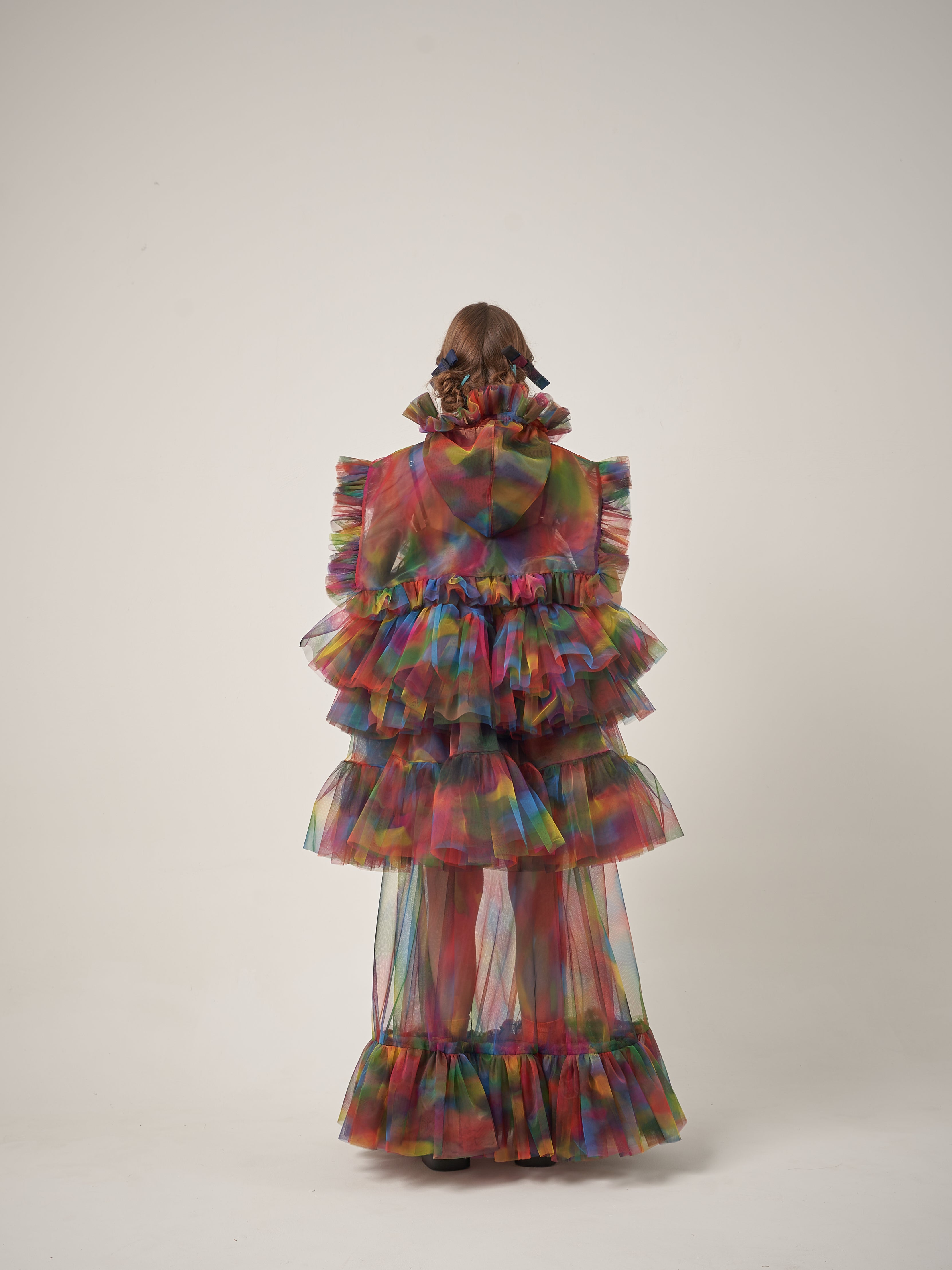 Rainbow Riding Hood Set