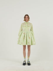 Green Babydoll Dress
