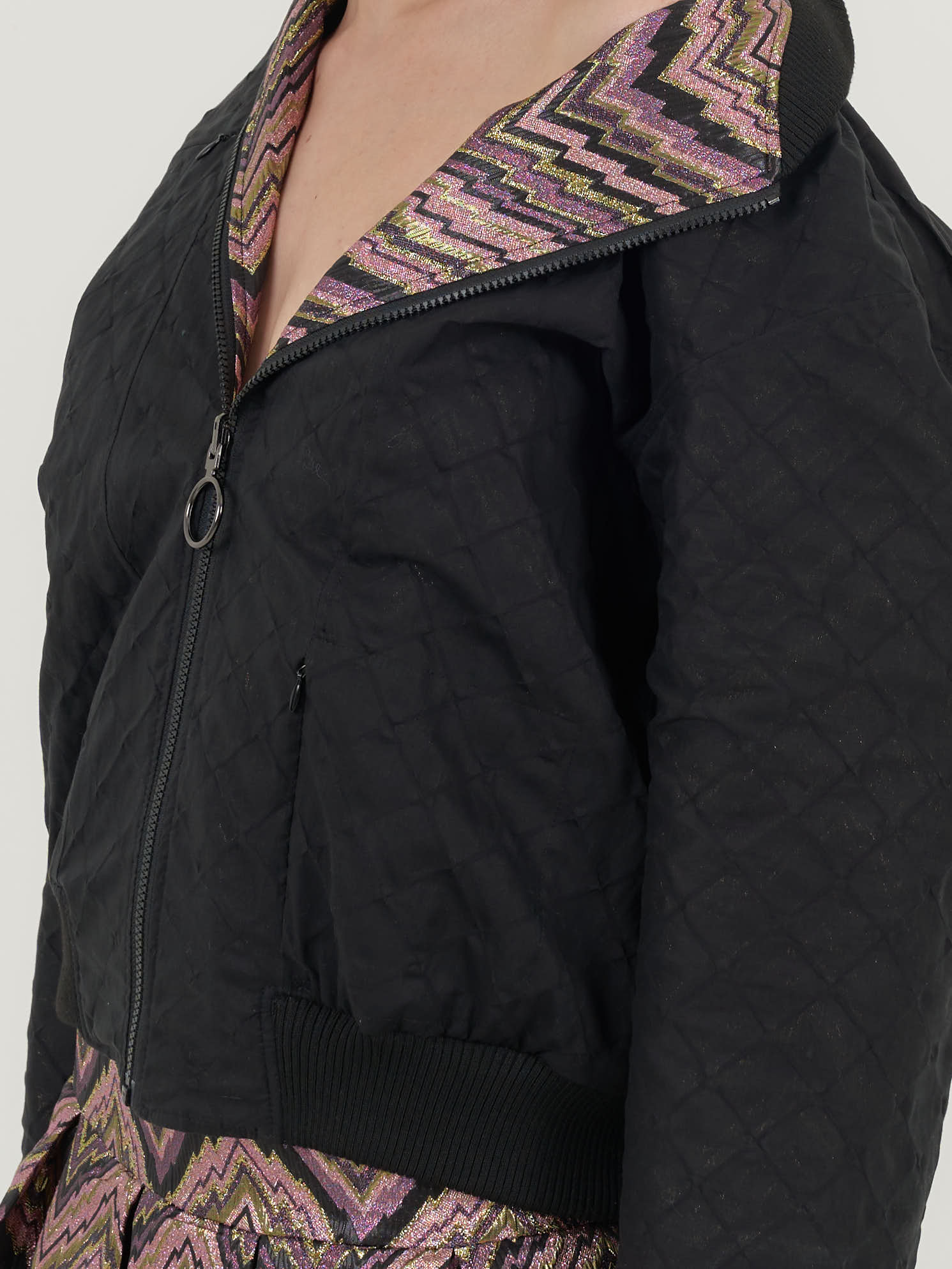 Purple Reversible Bomber Jacket Set